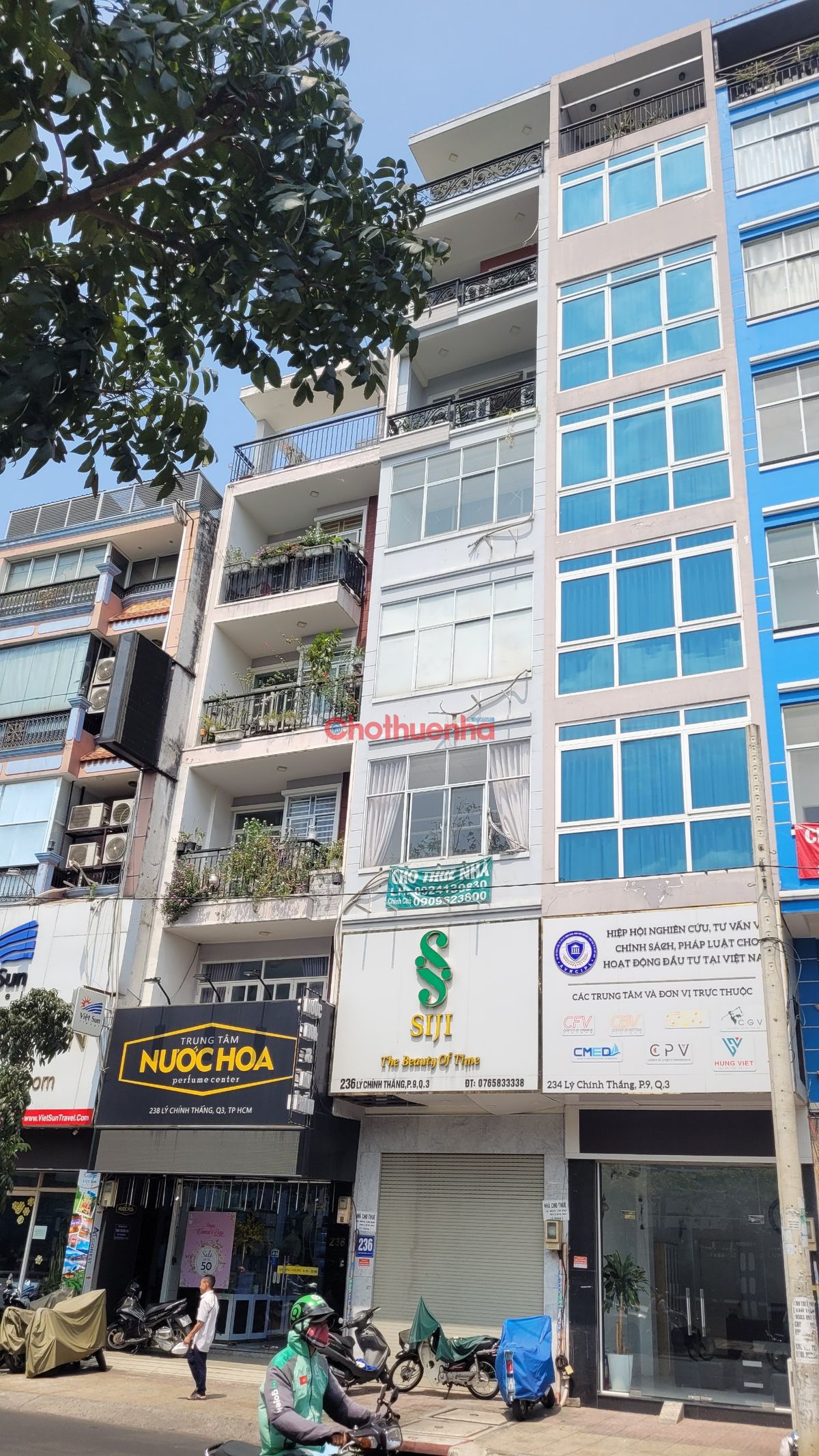 CHO THUÊ NHÀ MT LÝ CHÍNH THẮNG, Q.3 – CÓ HẦM, THANG MÁY, VỊ TRÍ ĐẸP