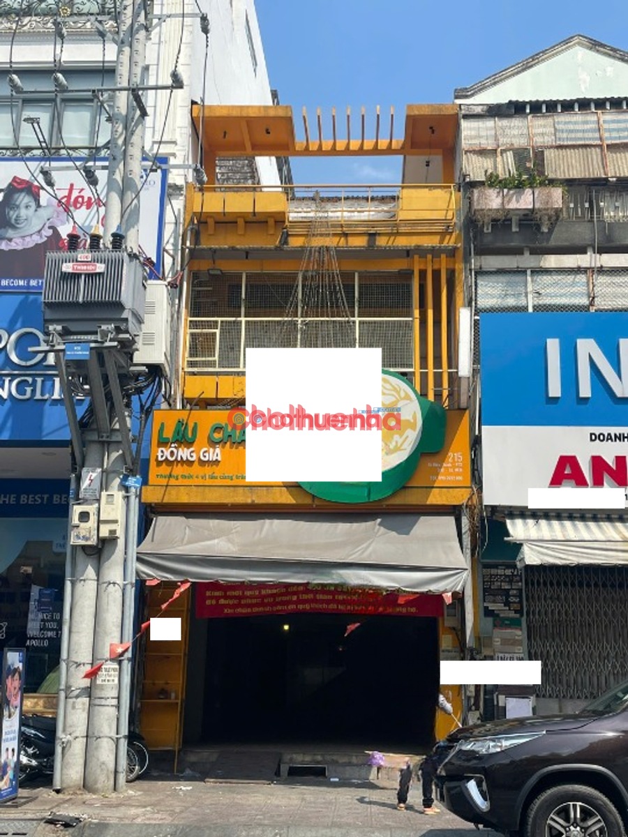 CHO THUÊ NHÀ MẶT TIỀN ĐƯỜNG TÔ HIẾN THÀNH , QUẬN 10, 5.5x30m, KD Tự Do
