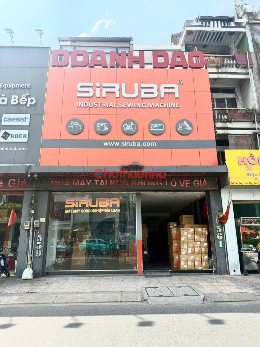 CHO THUÊ NHÀ MẶT TIỀN HOÀNG VĂN THỤ TÂN BÌNH - DTSD 300M2 
