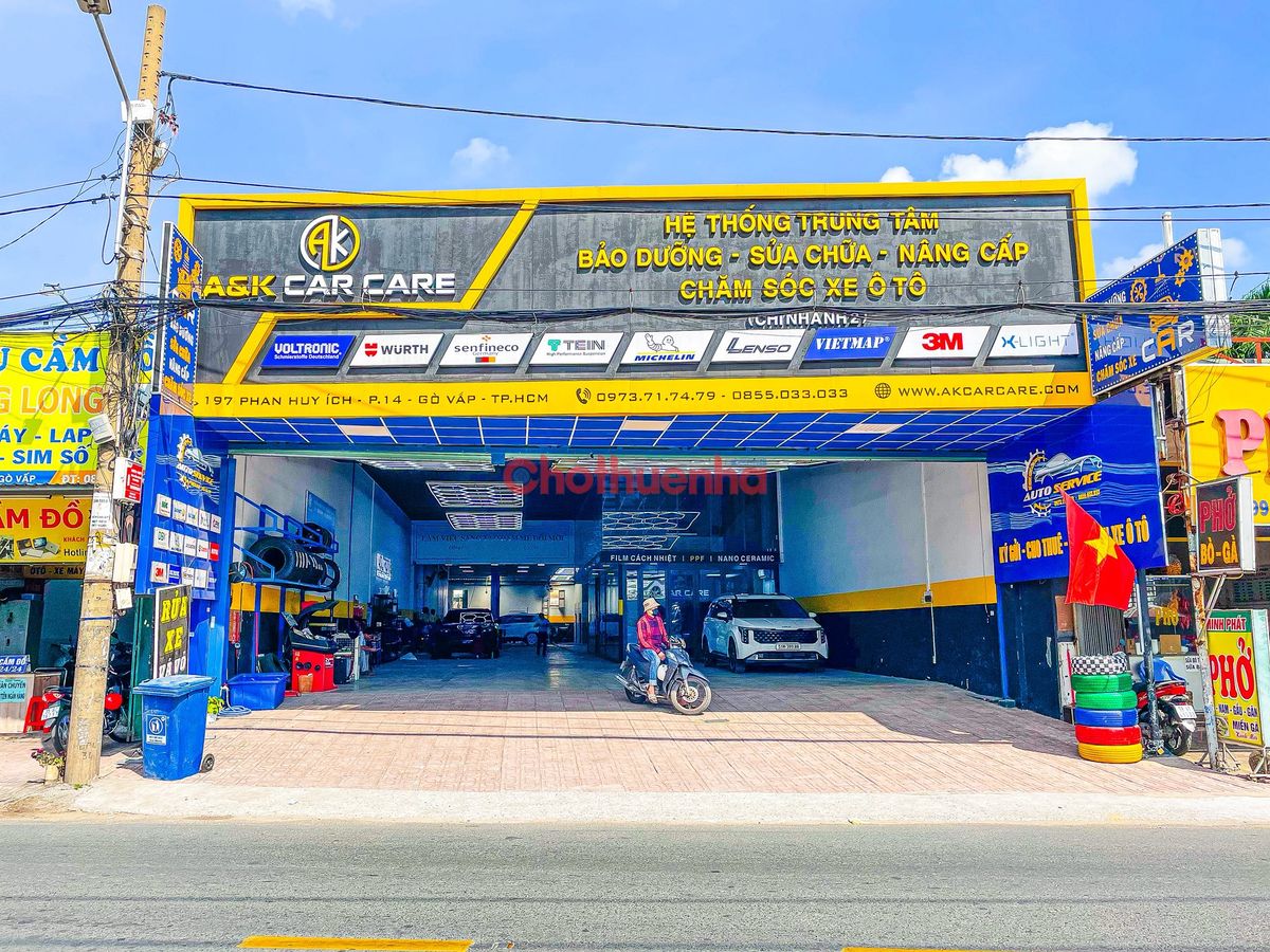 CHO THUÊ MẶT BẰNG DIỆN TÍCH LỚN  PHAN HUY ÍCH – PHÙ HỢP SHOWROOM, SIÊU THỊ, GYM, KHO VẬN