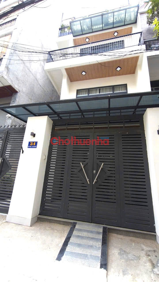 CHO THUÊ NHÀ MẶT TIỀN GIẢI PHÓNG TÂN BÌNH GẦN SÂN BAY 4 PHÒNG 5WC