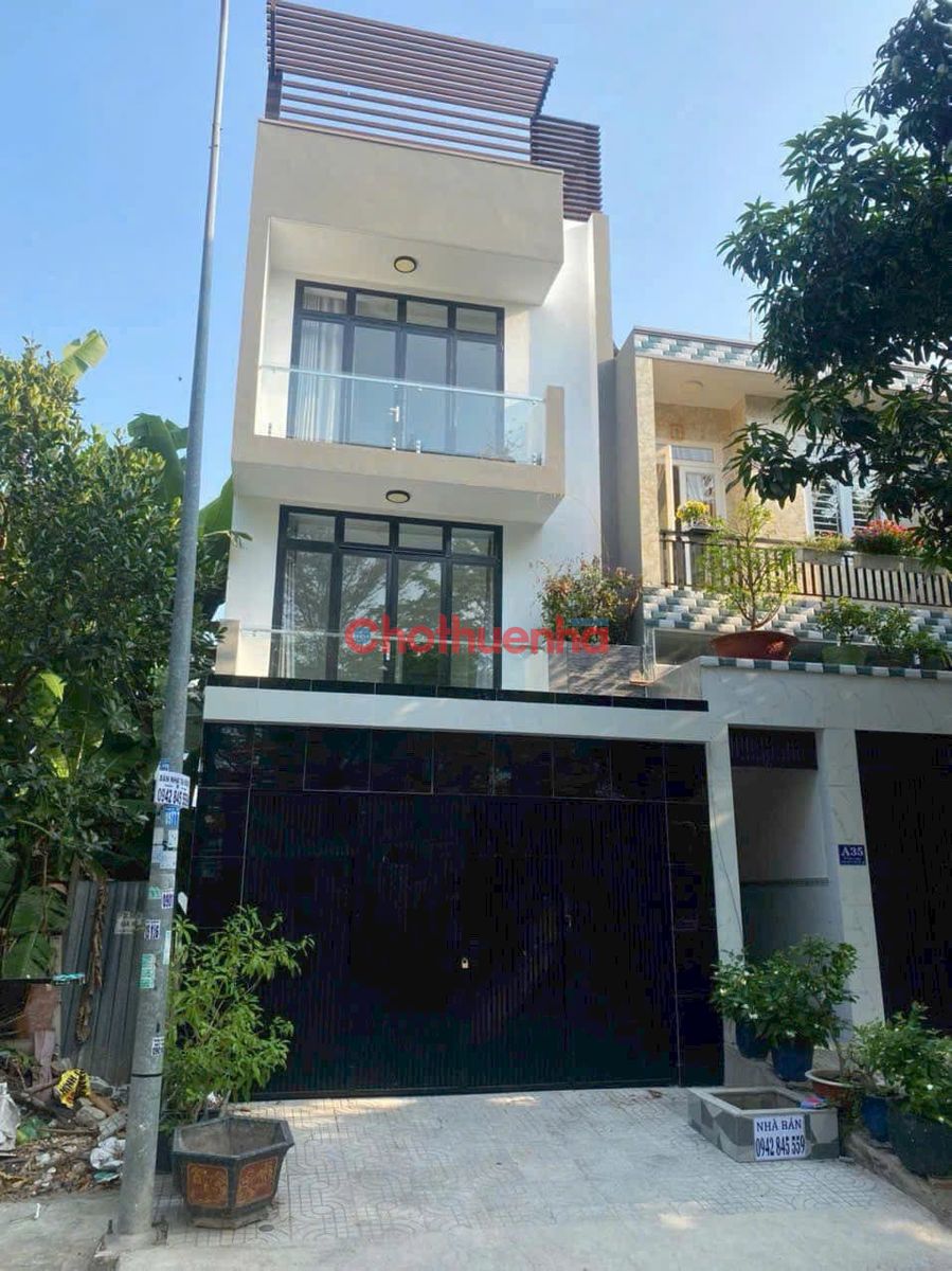 CHO THUÊ NHÀ NGUYÊN CĂN KHU TÁI ĐỊNH CƯ PHÚ MỸ QUẬN 7 – VIEW KÊNH ĐÀO – 4 TẦNG