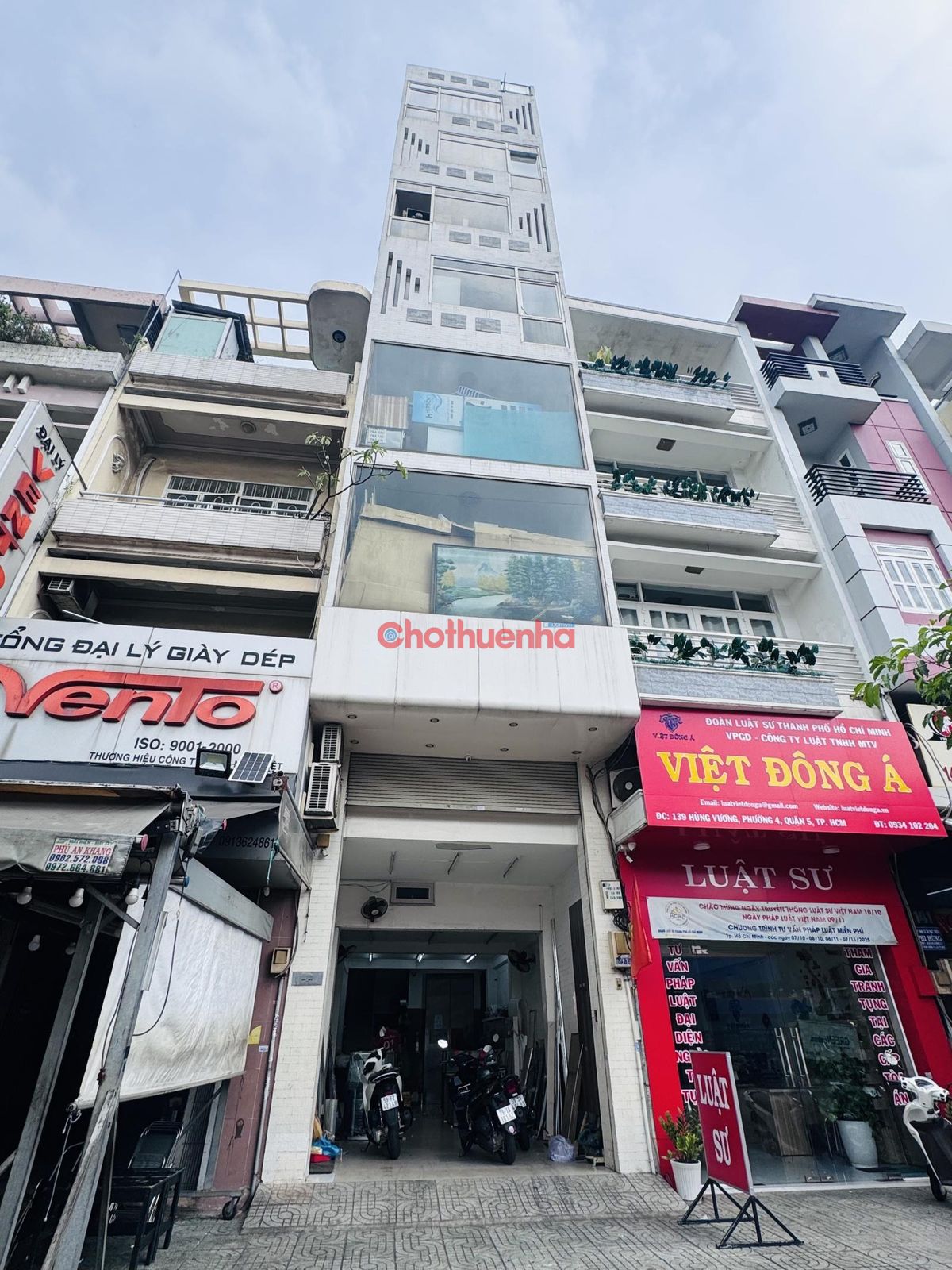 Cho thuê nhà mặt tiền đường Hùng Vương, Phường 9, Quận 5