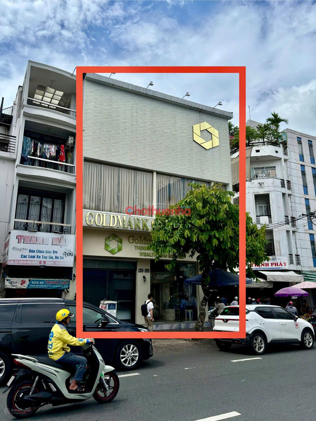 CHO THUÊ SÀN LẦU 1 GÓC 2 MẶT TIỀN NGUYỄN ĐÌNH CHIỂU – BÀN CỜ (54M², FULL KÍNH, 35 TRIỆU)