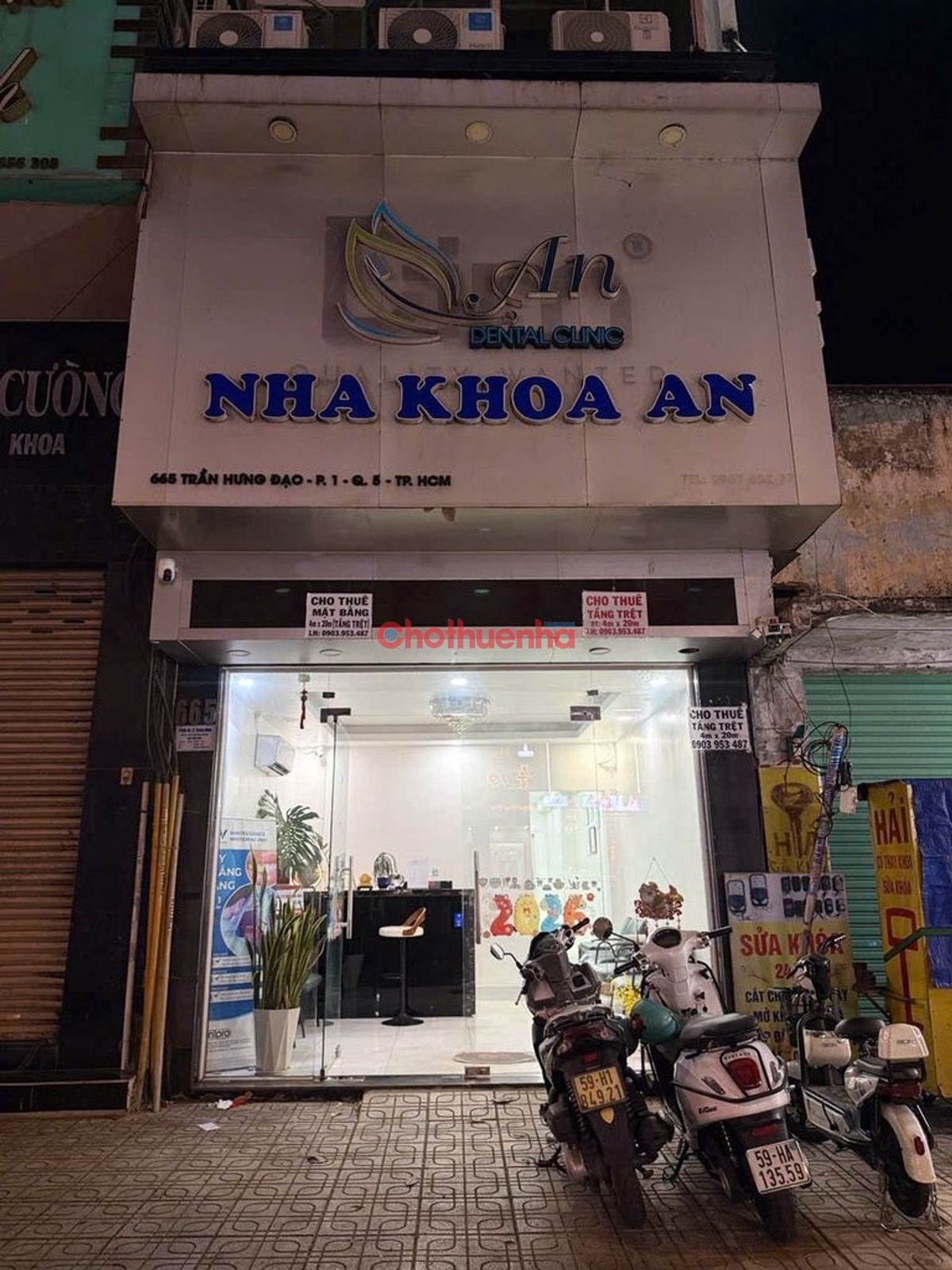CHO THUÊ NHÀ MẶT TIỀN TRẦN HƯNG ĐẠO – PHƯỜNG 1, QUẬN 5
