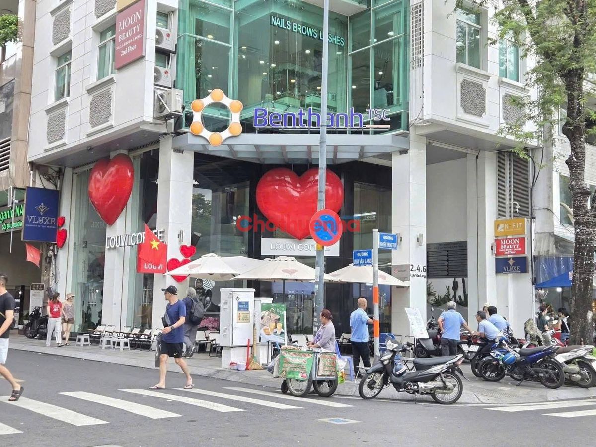 CHO THUÊ NHÀ GÓC 3 MẶT TIỀN ĐẮC ĐỊA 2 - 4 - 6 Lưu Văn Lang, Quận 1