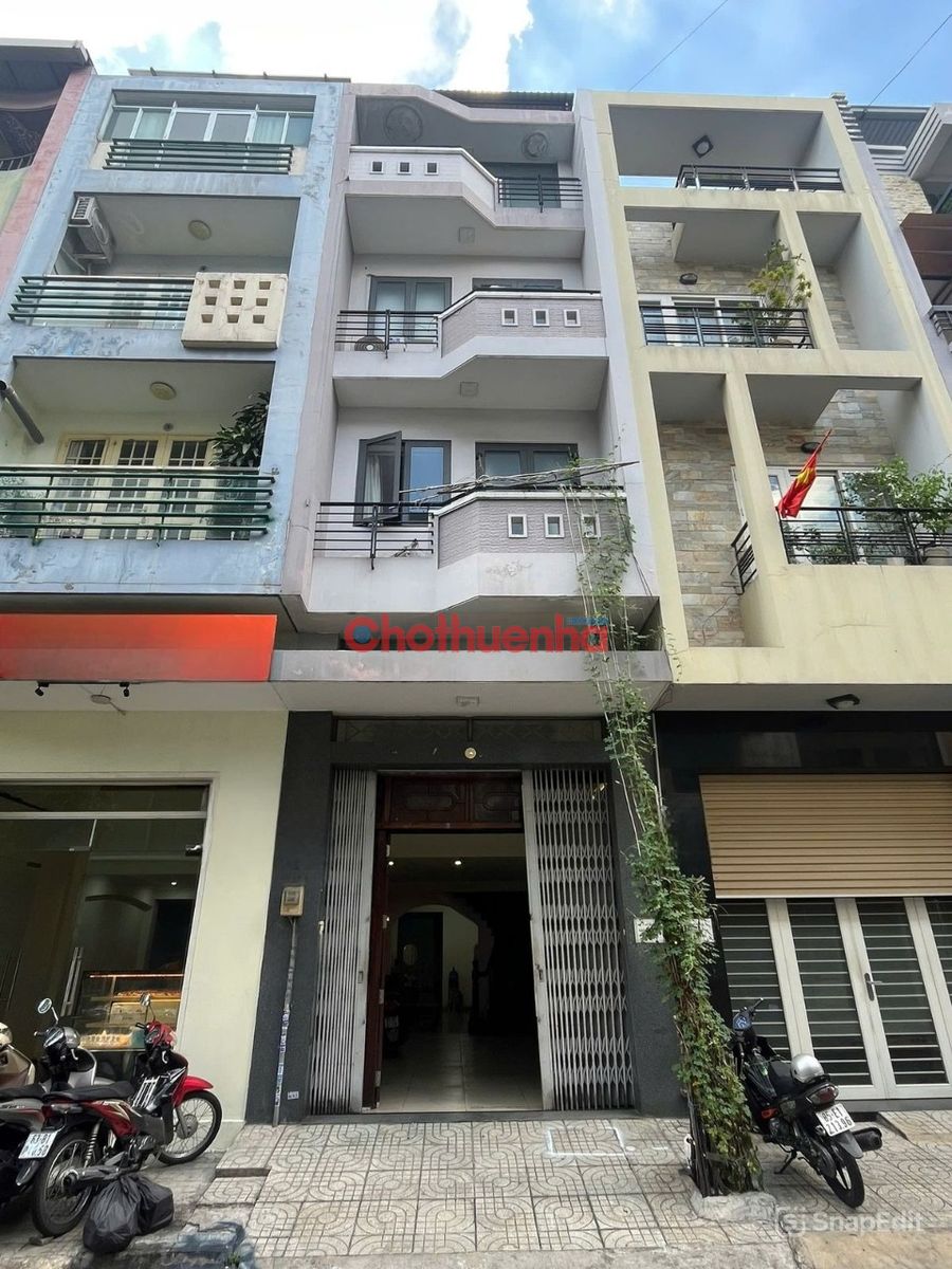 CHO THUÊ NHÀ HOA LAN, PHÚ NHUẬN – TRỆT 4 LẦU – KHU PHAN XÍCH LONG