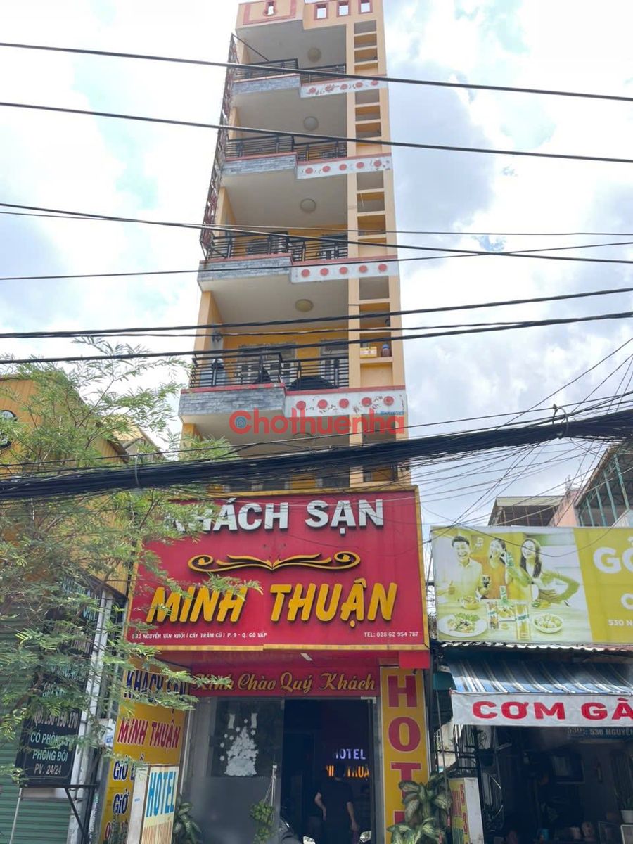 🔥 SANG NHANH KHÁCH SẠN FULL NỘI THẤT – 14 PHÒNG – THANG MÁY – NGUYỄN VĂN KHỐI GÒ VẤP 🔥
