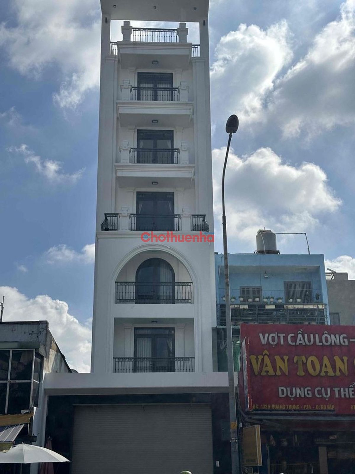 CHO THUÊ NHÀ NGUYÊN CĂN 1328 QUANG TRUNG, PHƯỜNG 14, QUẬN GÒ VẤP, 6x30m