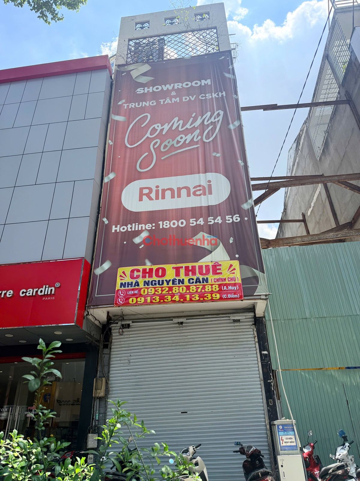 CHO THUÊ NHÀ NGUYÊN CĂN 4 TẦNG – ĐƯỜNG 3/2 – QUẬN 10