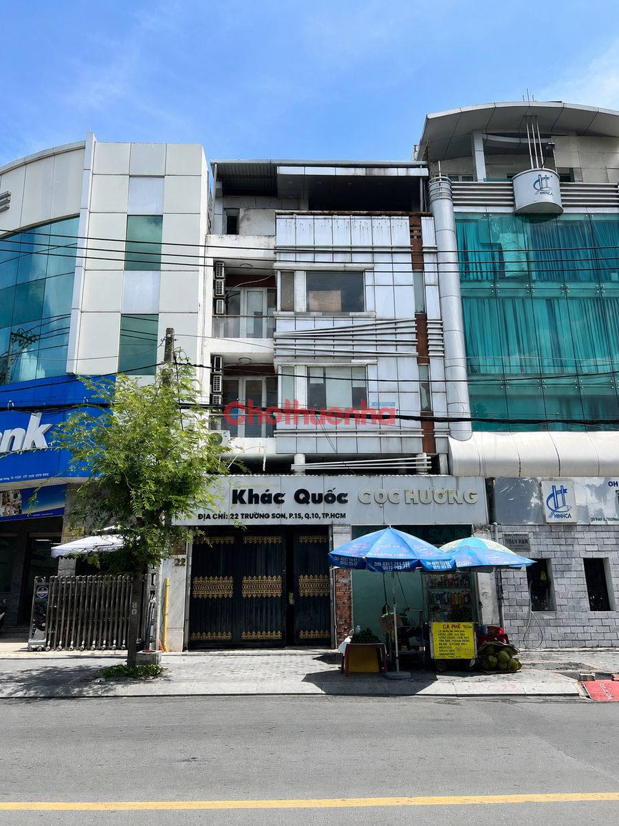 CHO THUÊ MẶT BẰNG KINH DOANH ĐƯỜNG TRƯỜNG SƠN, QUẬN 10 – 7X20M – TRỆT 3 LẦU