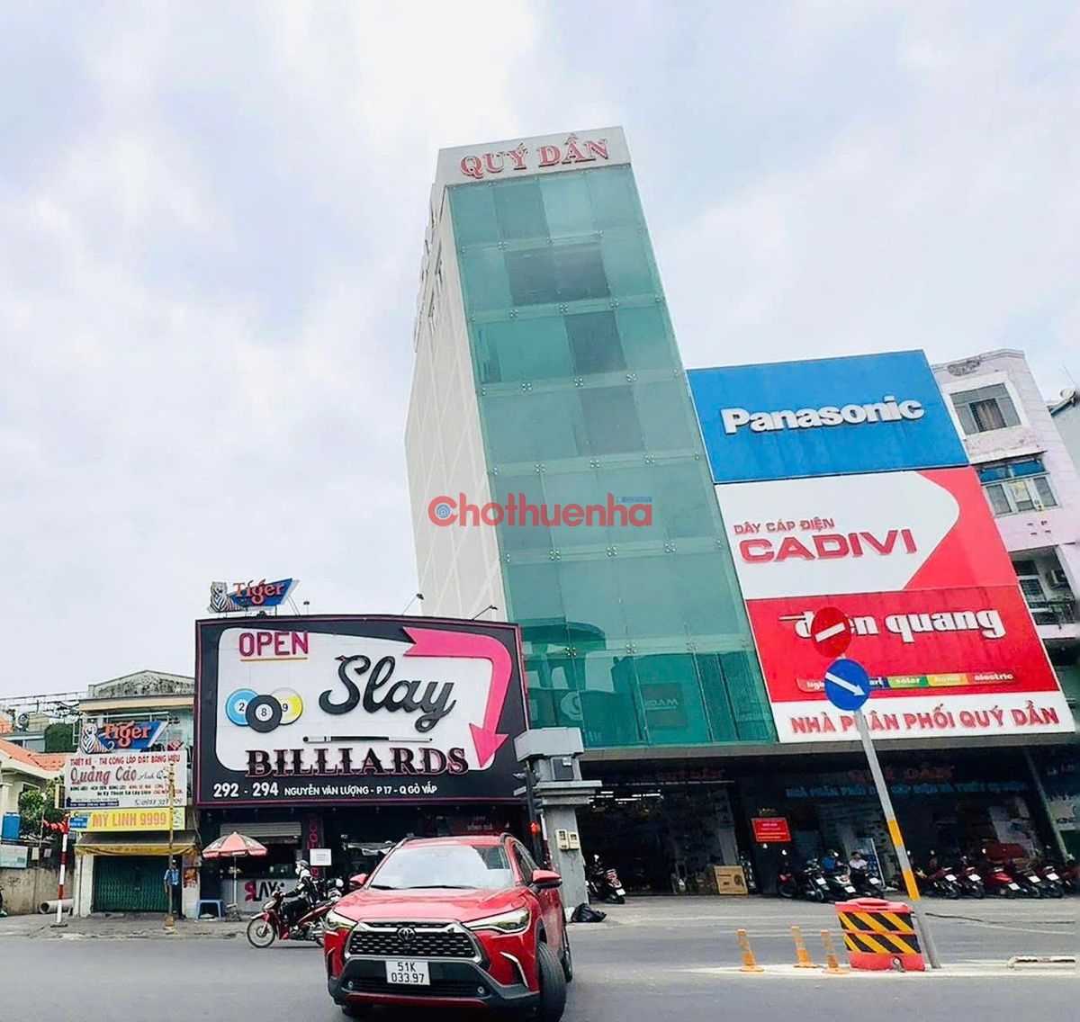 Cho thuê MT 292-294 Nguyễn Văn Lượng, Gò Vấp 11x28m, trệt lầu, giá 100 triệu