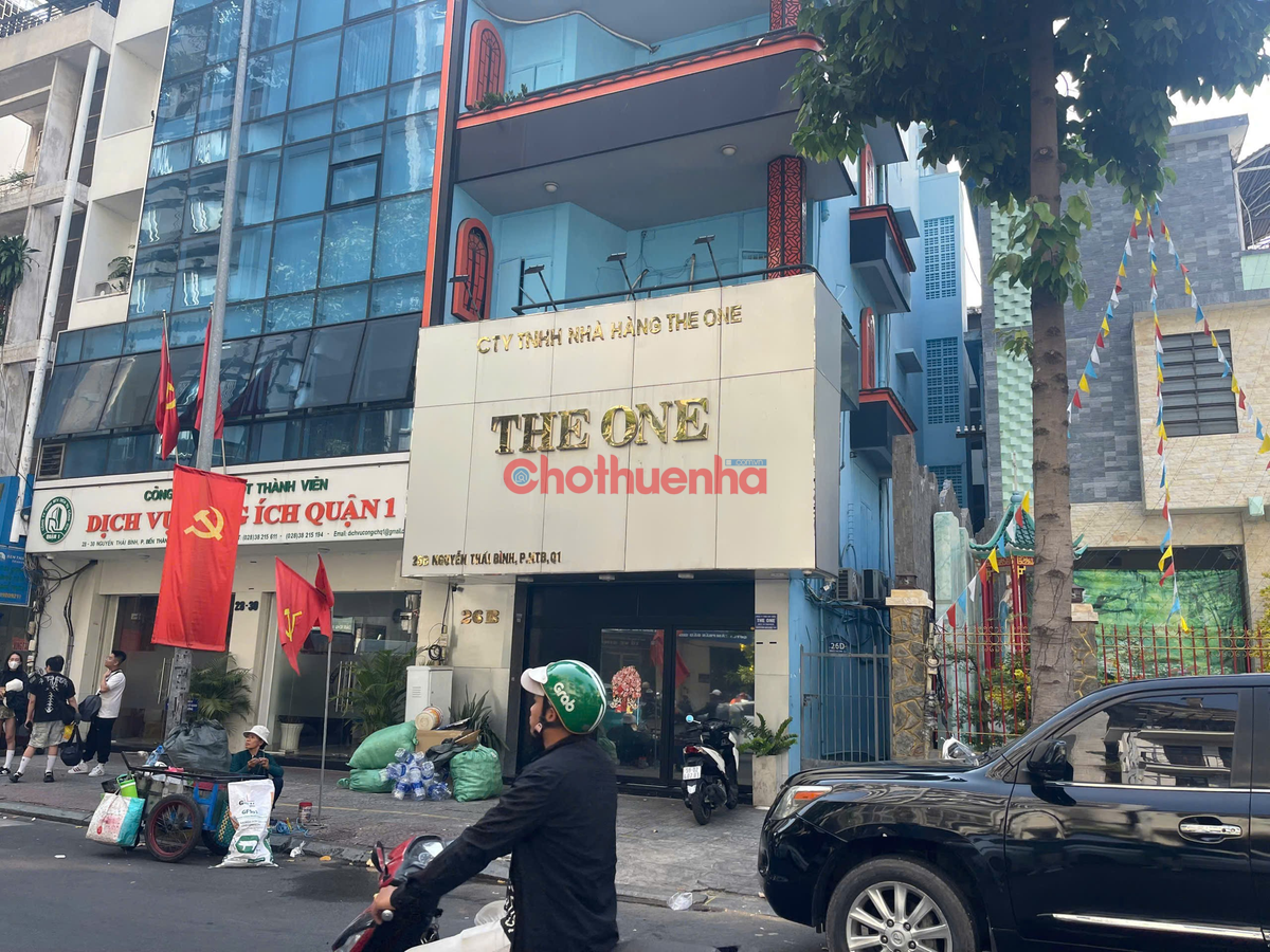 Cho thuê tòa nhà mặt tiền Nguyễn Thái Bình, Phường Nguyễn Thái Bình, TP.HCM.