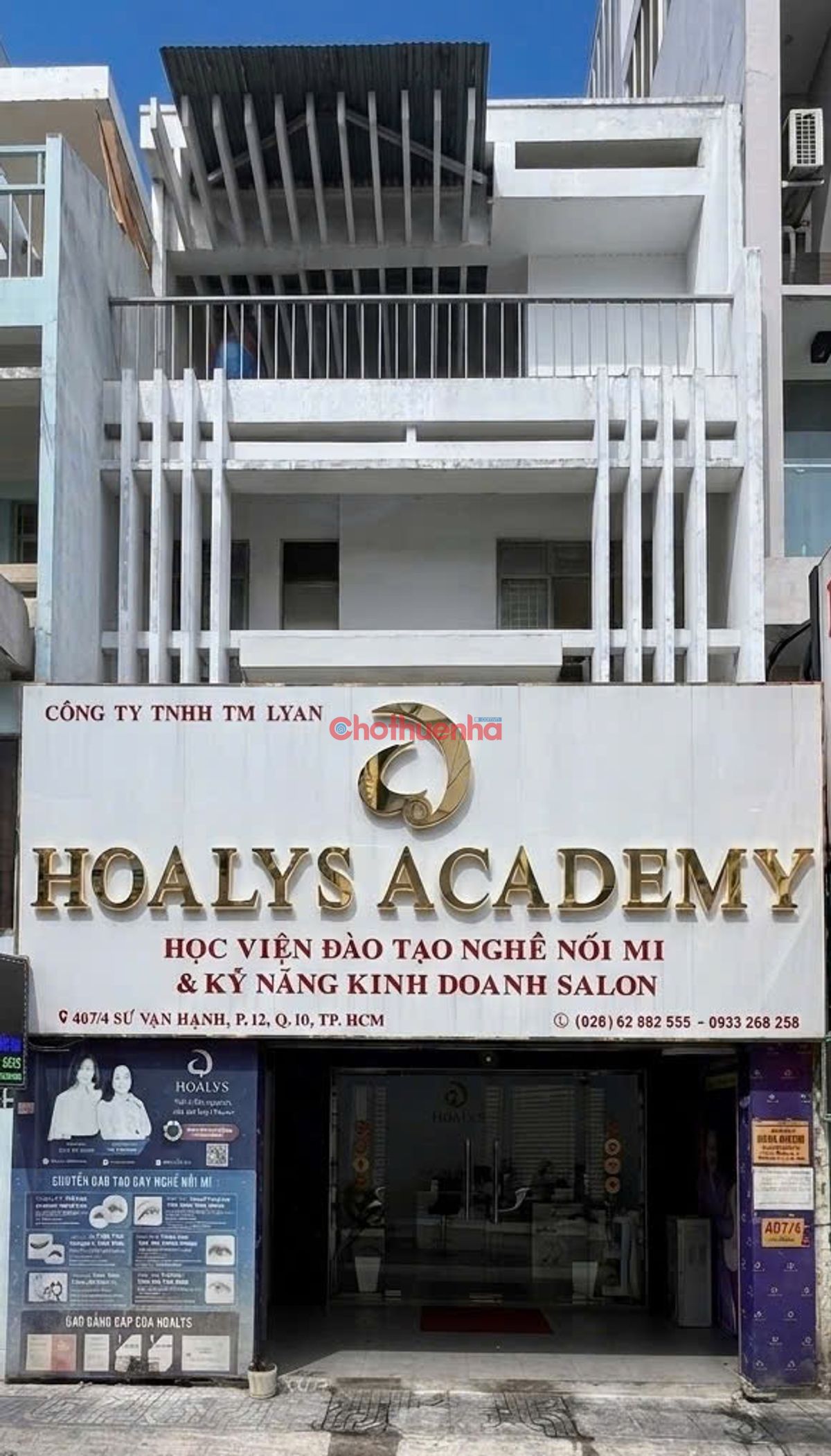 CHO THUÊ NHÀ NGANG 6M - ĐƯỜNG SƯ VẠN HẠNH. TRỆT 3 TẦNG