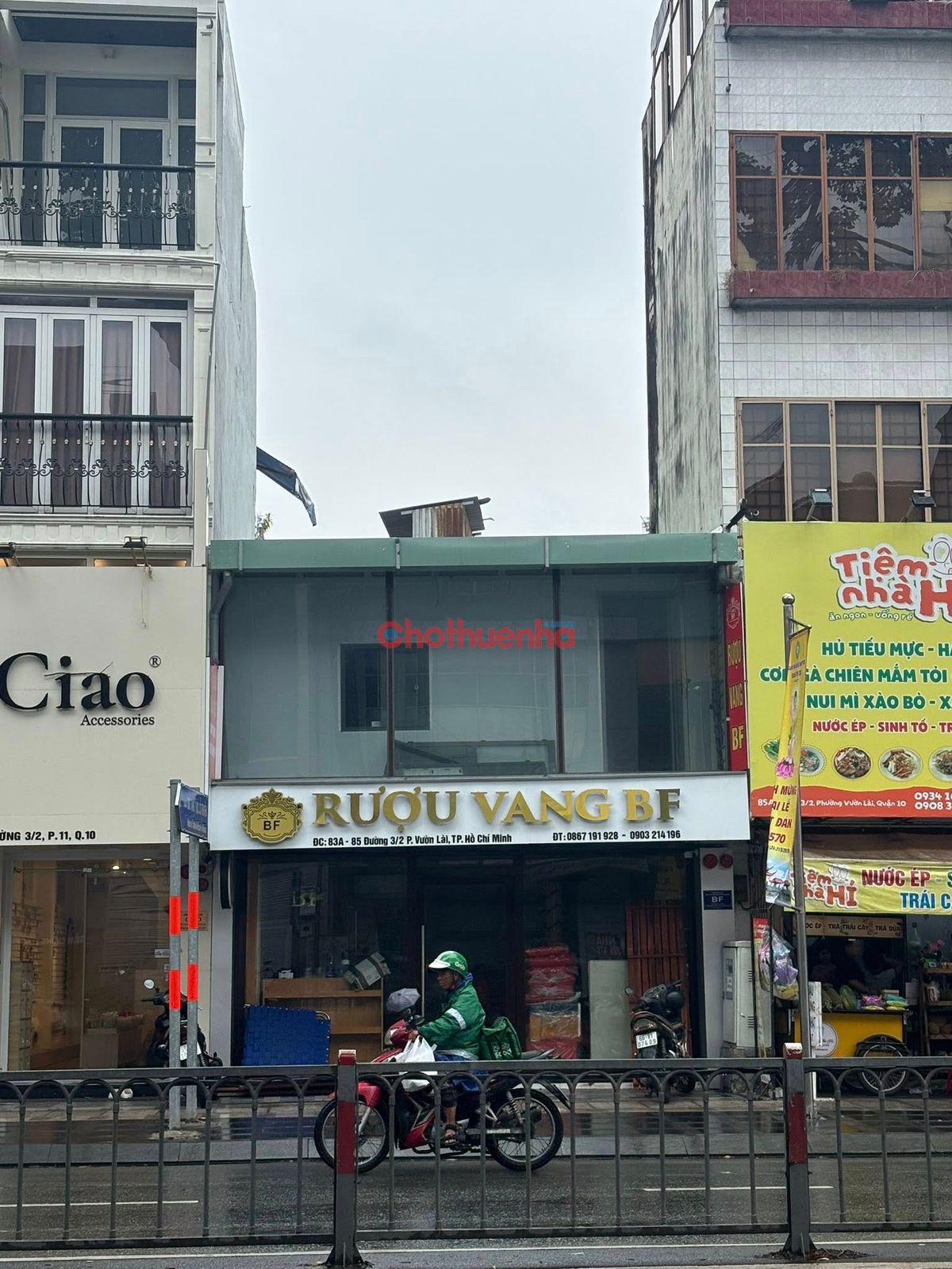 Cho thuê nhà mặt tiền tại Đường 3/2, Phường Vườn Lài, TP. HCM, 6x5m