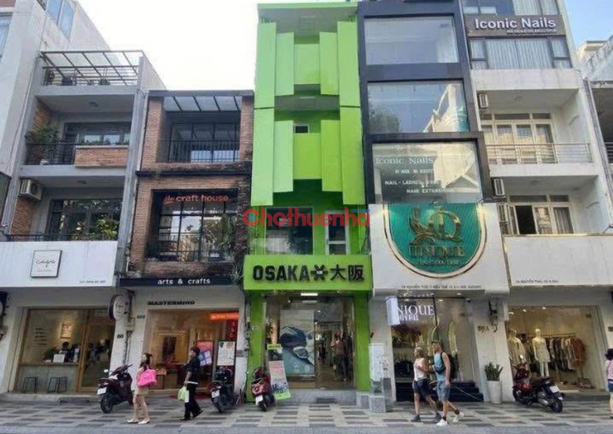 CHO THUÊ NHÀ MẶT TIỀN NGUYỄN TRÃI PHƯỜNG BẾN THÀNH QUẬN 1 - VỊ TRÍ ĐẮC ĐỊA BẬC NHẤT