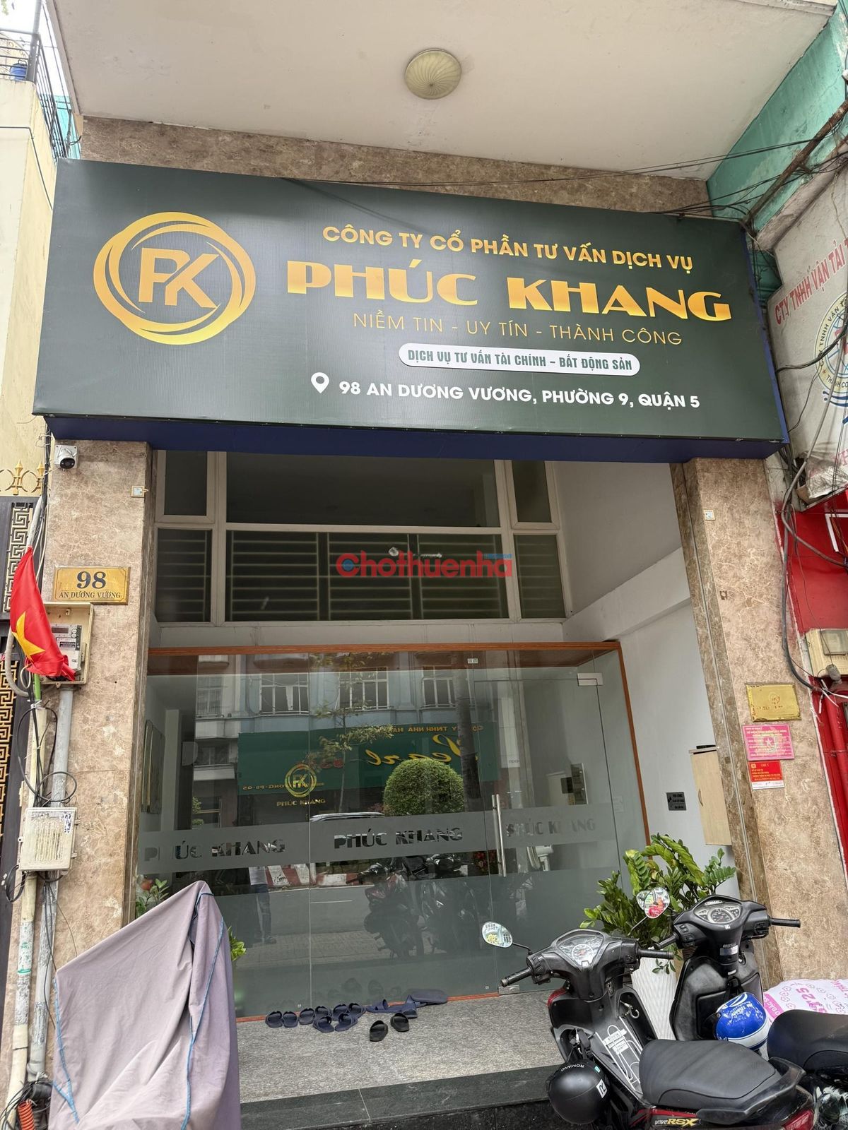 CHO THUÊ MẶT BẰNG AN DƯƠNG VƯƠNG, PHƯỜNG 9, QUẬN 5