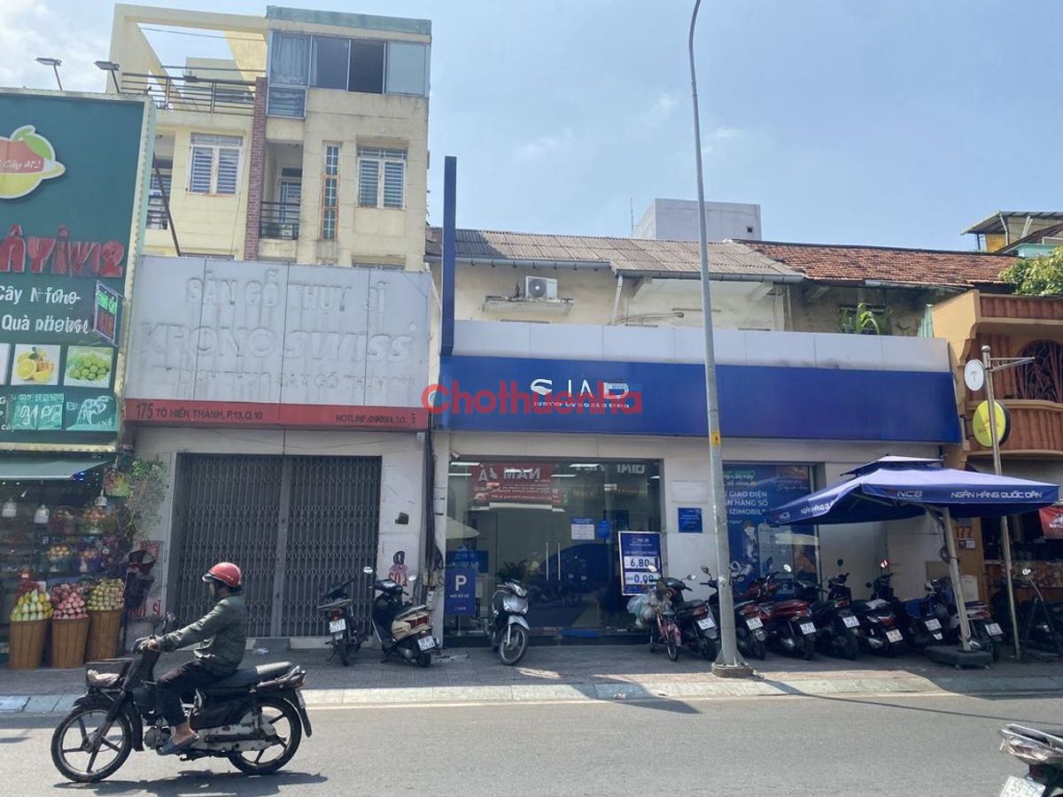 CHO THUÊ NHÀ ĐƯỜNG TÔ HIẾN THÀNH, QUẬN 10 – 3.8x16M – TRỆT LỬNG 3 LẦU