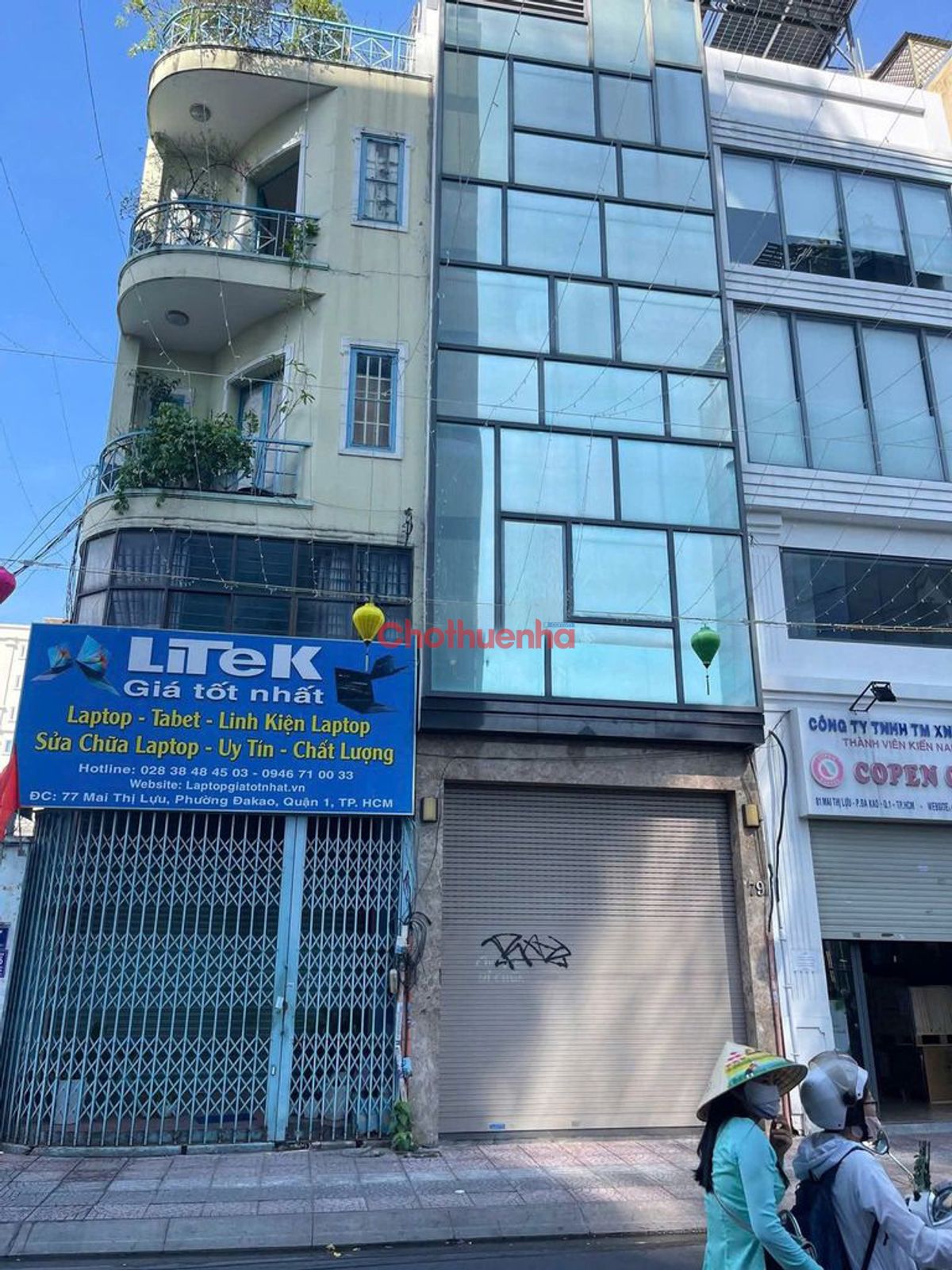 CHO THUÊ NHÀ MẶT TIỀN MAI THỊ LỰU, PHƯỜNG ĐAKAO, QUẬN 1