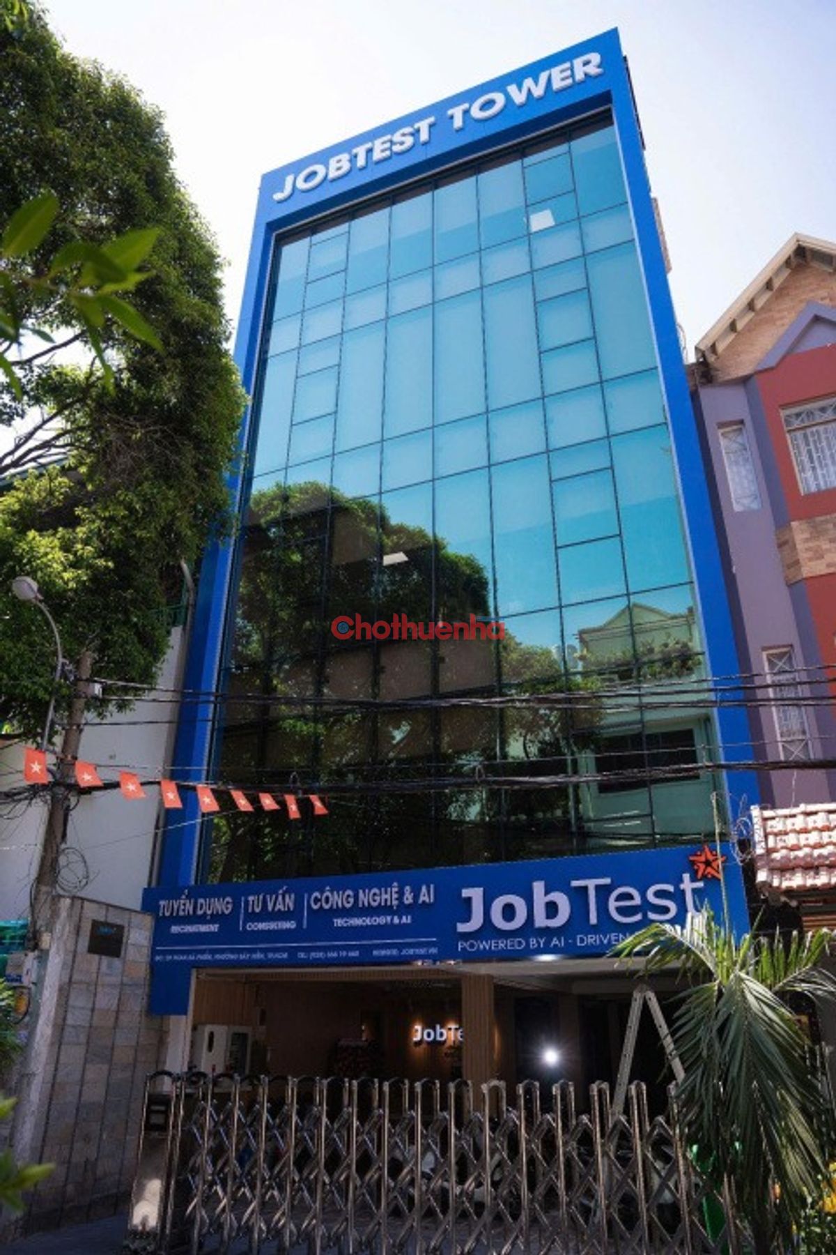 CHO THUÊ VĂN PHÒNG TẠI JOBTEST TOWER – PHAN BÁ PHIẾN, PHƯỜNG 12, QUẬN TÂN BÌNH
