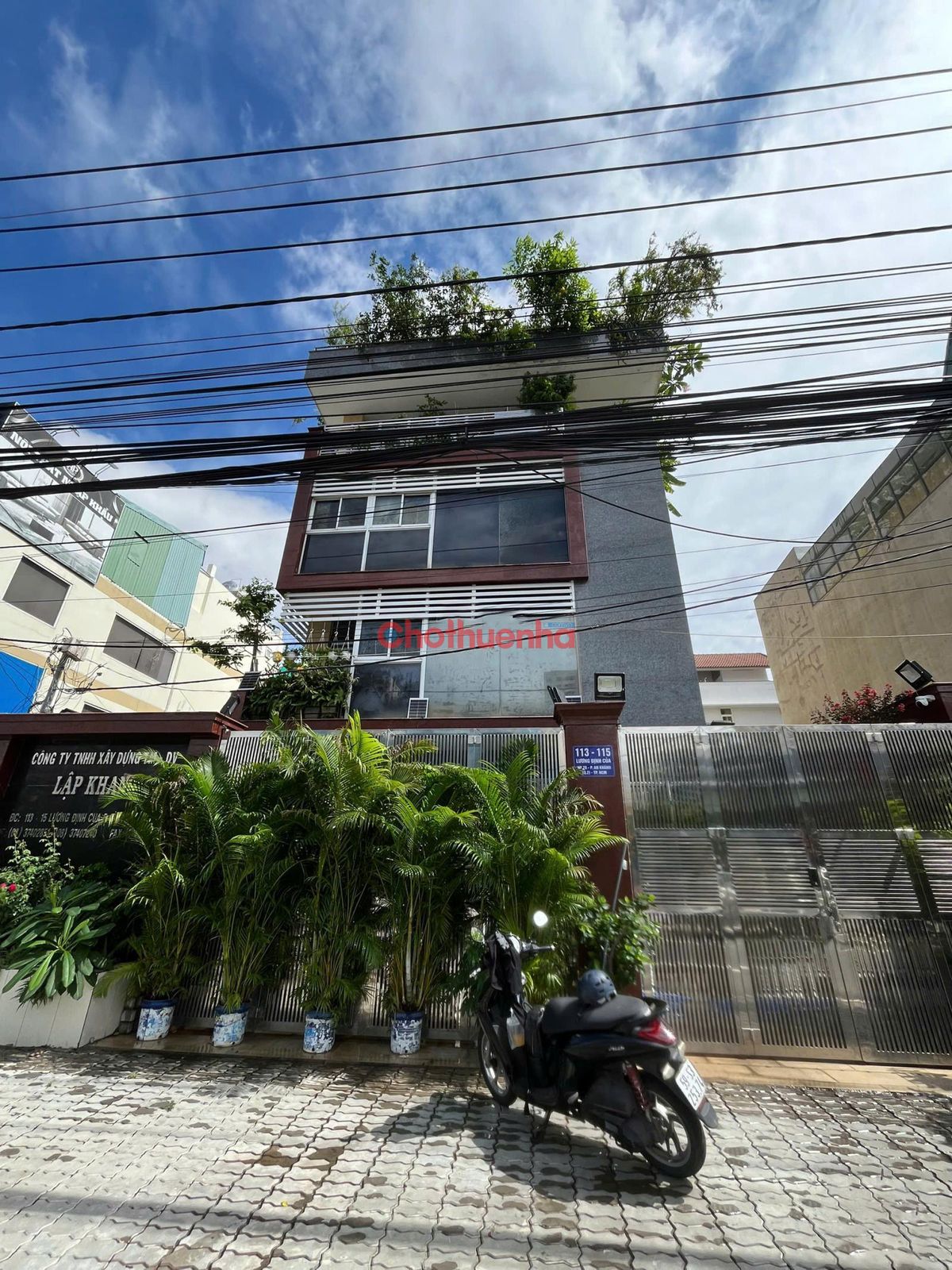 CHO THUÊ MẶT TIỀN 113–115 LƯƠNG ĐỊNH CỦA, P. AN KHÁNH, QUẬN 2, DT: 13x26m