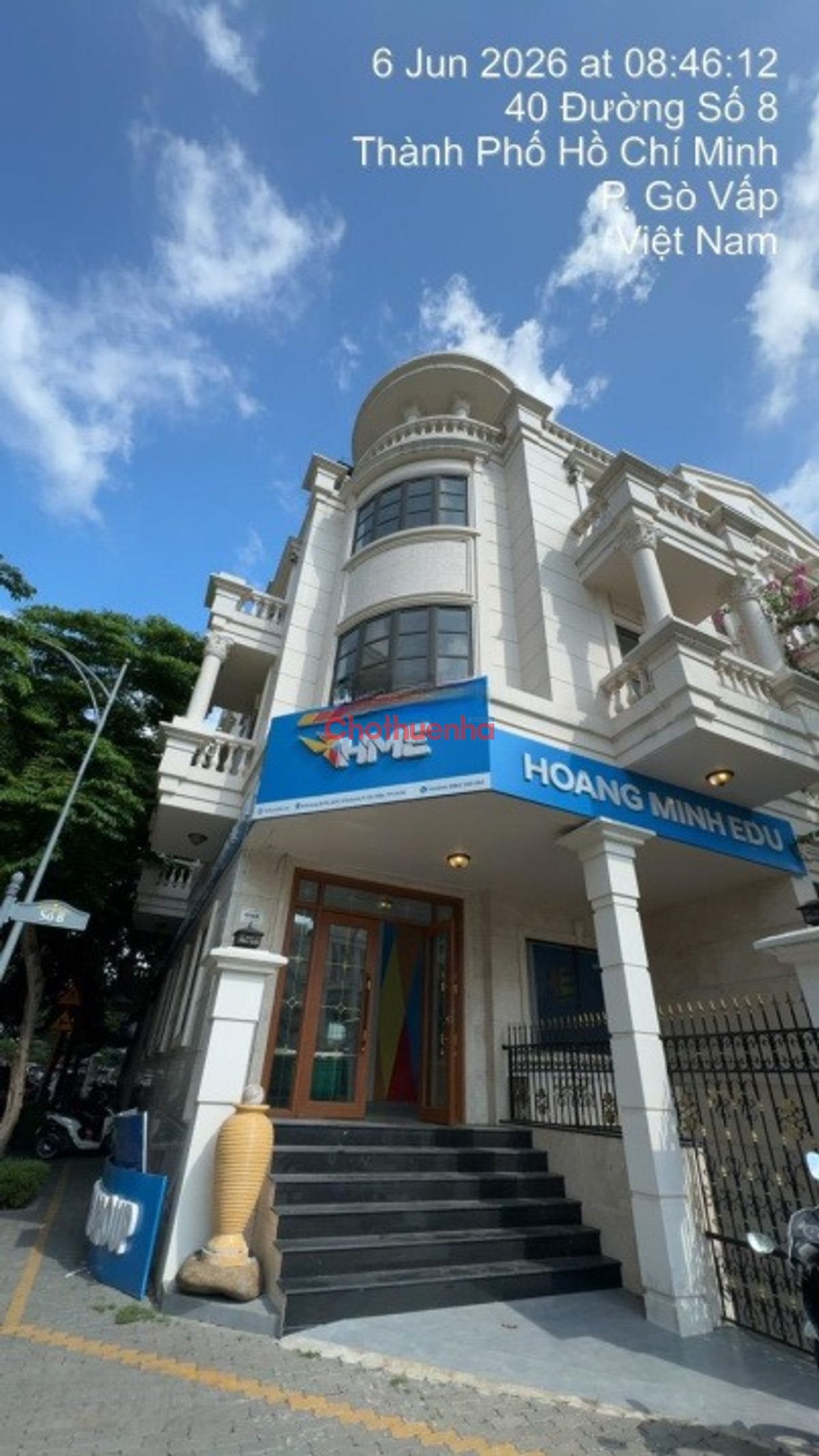 CHO THUÊ NHÀ GÓC 2MT ĐƯỜNG SỐ 8, CITYLAND GÒ VẤP – 180M² – 1 HẦM 3 LẦU