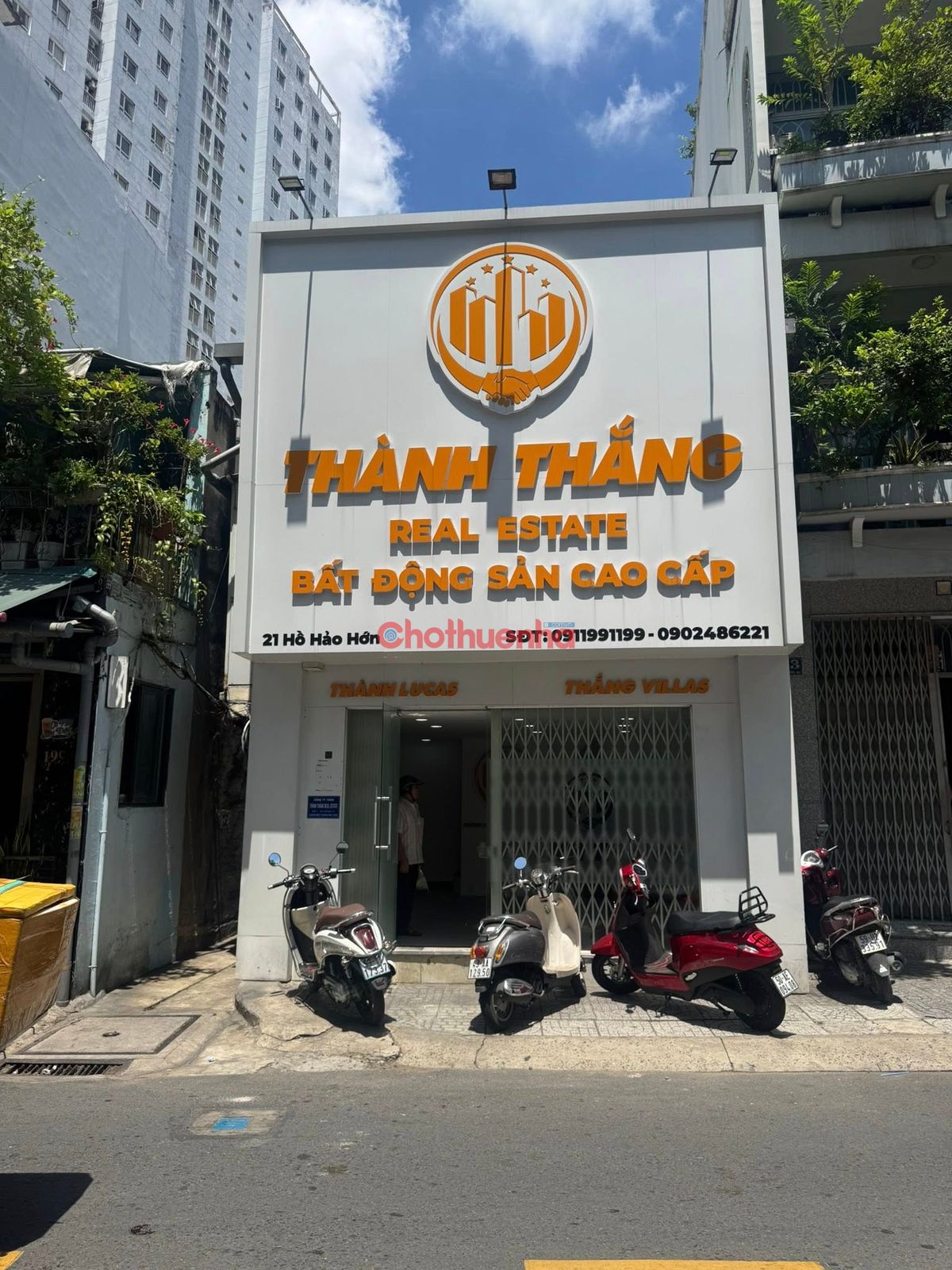 CHO THUÊ NHÀ NGUYÊN CĂN MẶT TIỀN ĐƯỜNG HỒ HẢO HỚN, PHƯỜNG CẦU ÔNG LÃNH, QUẬN 1