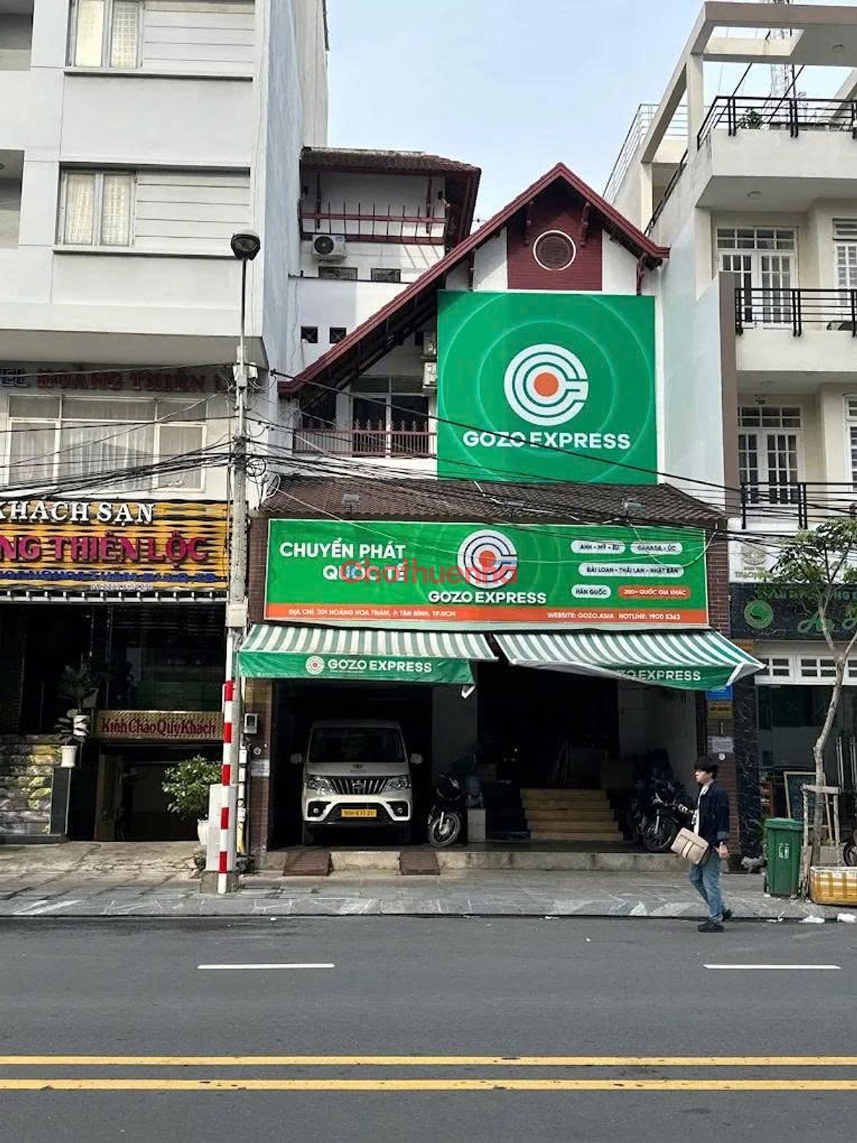 CHO THUÊ NHÀ MẶT TIỀN HOÀNG HOA THÁM.