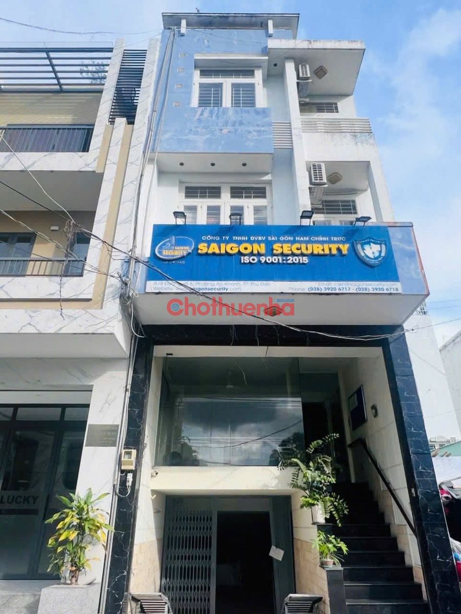 CHO THUÊ NHÀ NGUYÊN CĂN – AN KHÁNH, QUẬN 2 – HẦM, 6 PHÒNG, PHÙ HỢP VĂN PHÒNG & DỊCH VỤ