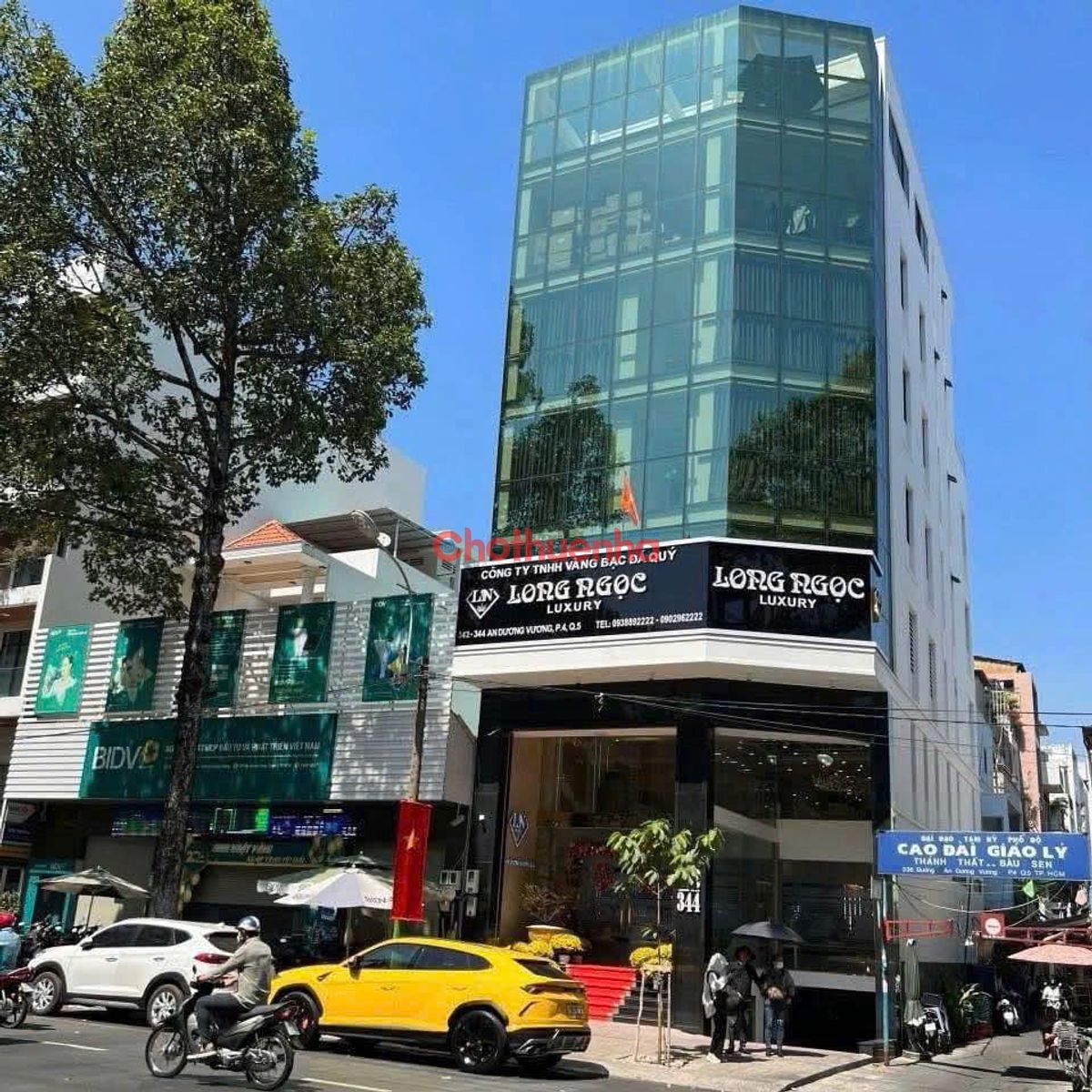 CẦN CHO THUÊ TÒA NHÀ GÓC 2MT 342 - 344 AN DƯƠNG VƯƠNG QUẬN 5 - PHÙ HỢP CHO KINH DOANH