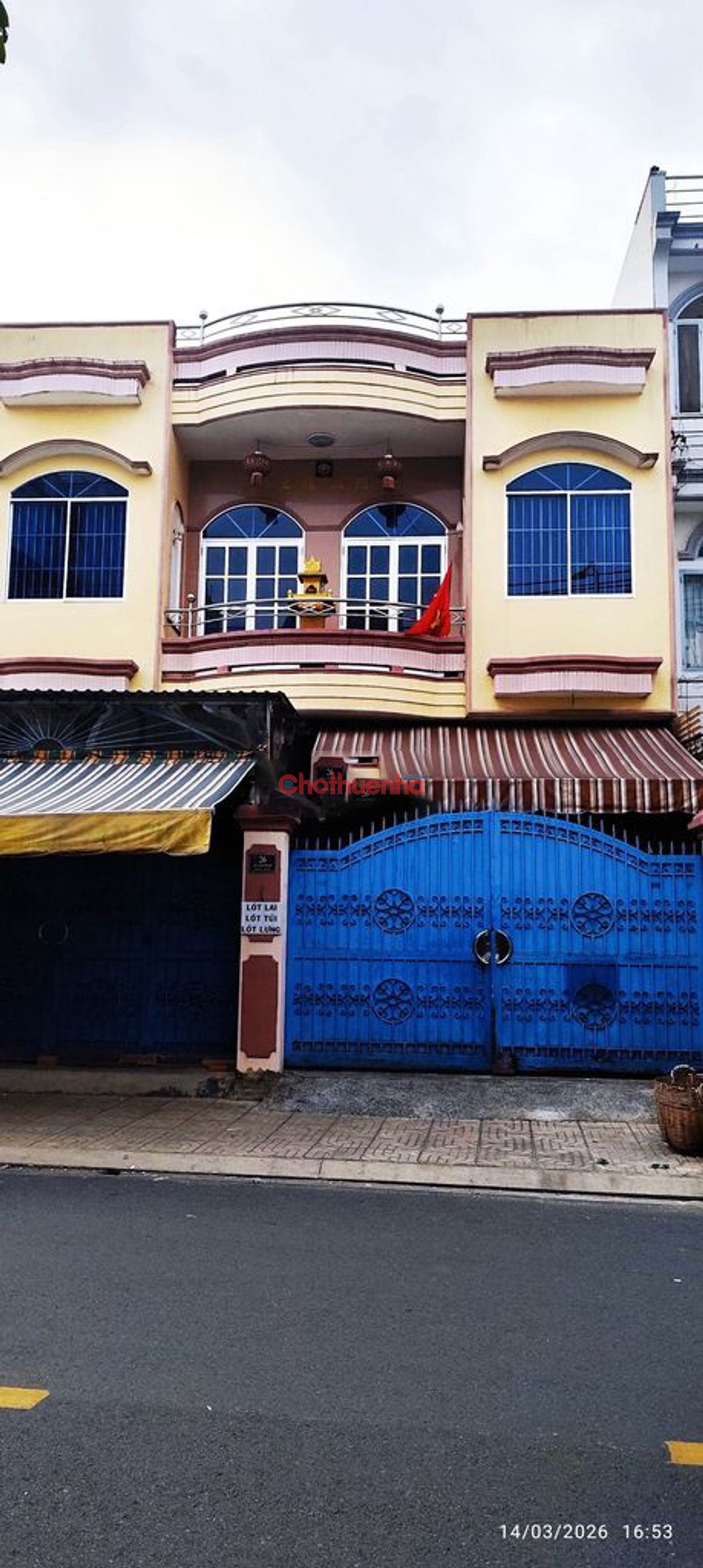 Cho thuê nhà khu vực Tân Phú