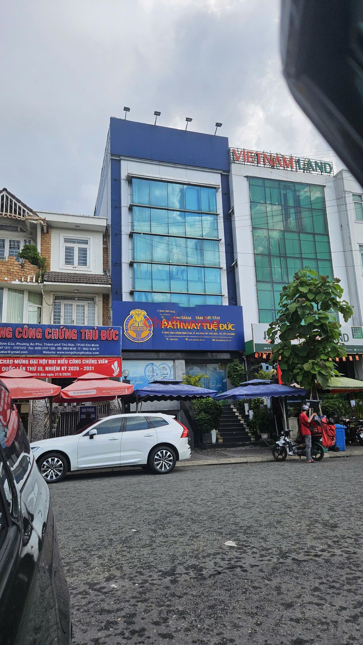 Cho thuê tòa nhà văn phòng tại 280-AI8 Phố Lương Định Của, An Phú, Quận 2, DT: 7x19m