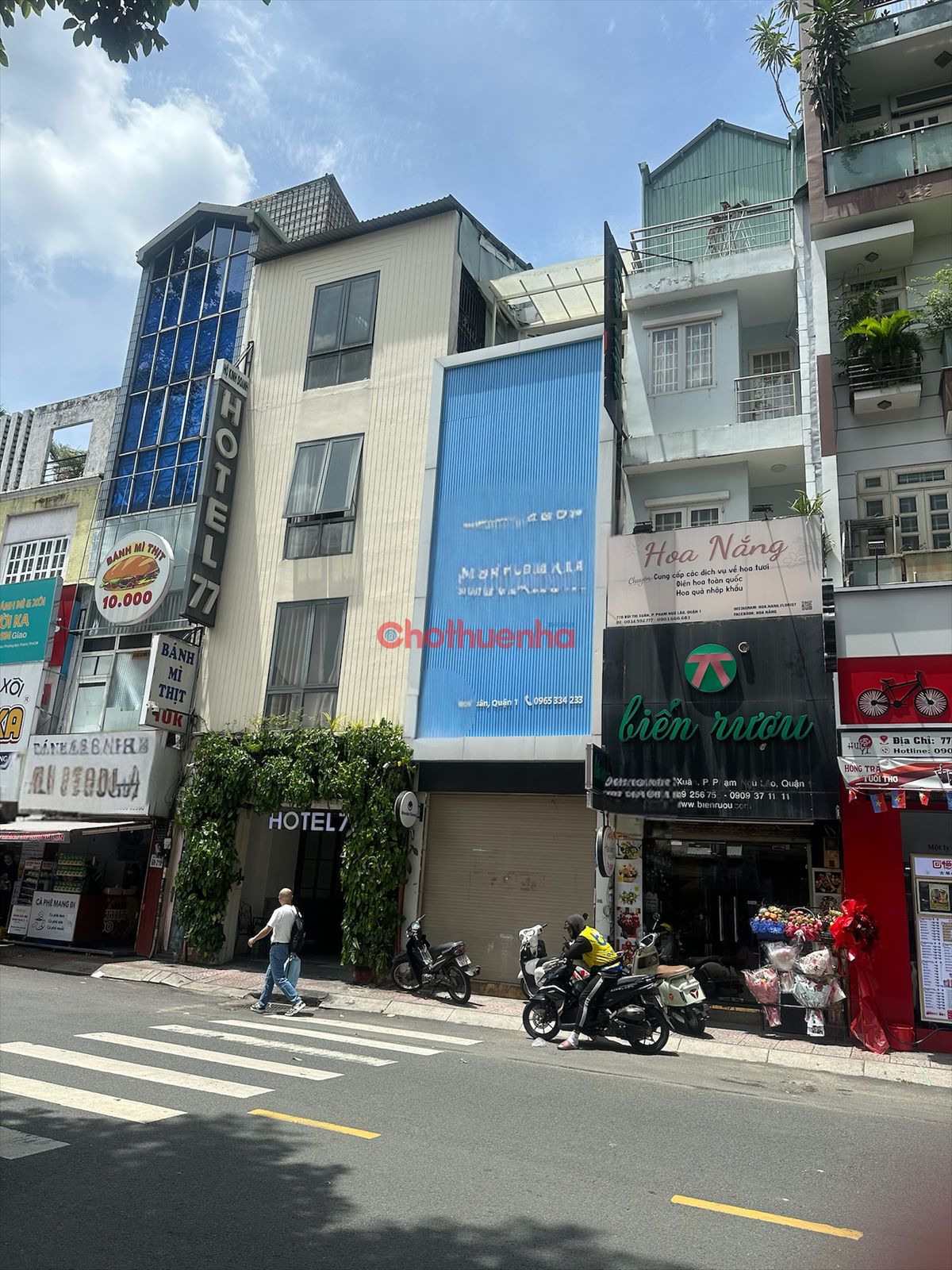 CHO THUÊ NHÀ MẶT TIỀN BÙI THỊ XUÂN, PHƯỜNG BẾN THÀNH, QUẬN 1 - MỚI 99%