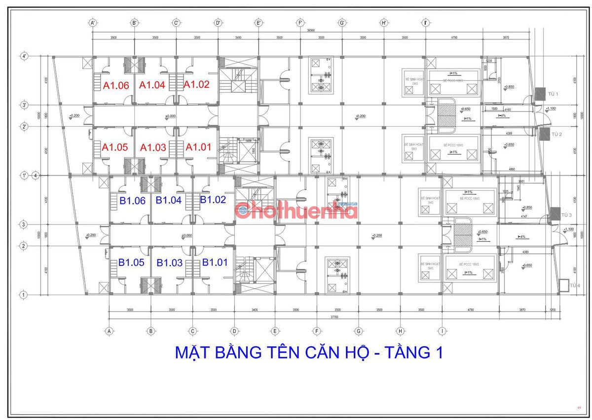 CHO THUÊ TÒA NHÀ CĂN HỘ DỊCH VỤ QUY MÔ LỚN – PHƯỜNG HIỆP THÀNH, QUẬN 12
