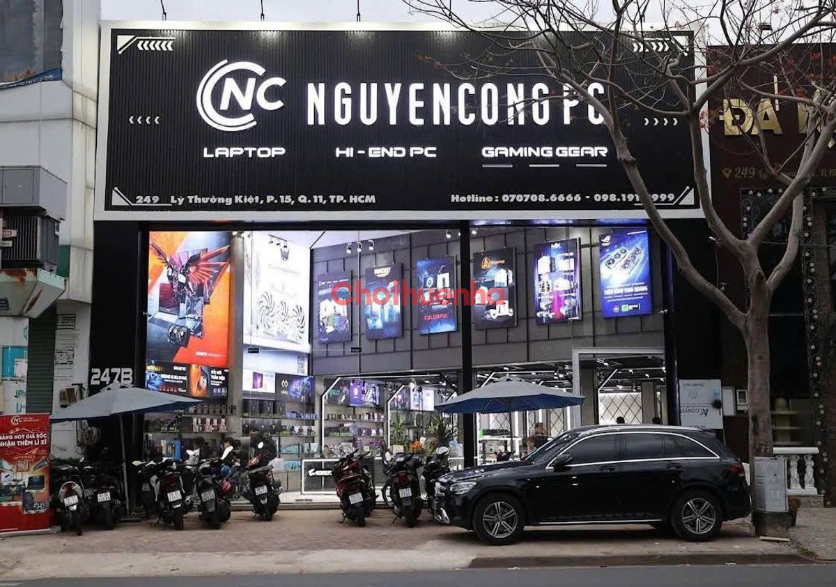CHO THUÊ NHÀ MẶT TIỀN 249 LÝ THƯỜNG KIỆT, PHƯỜNG 15, QUẬN 11