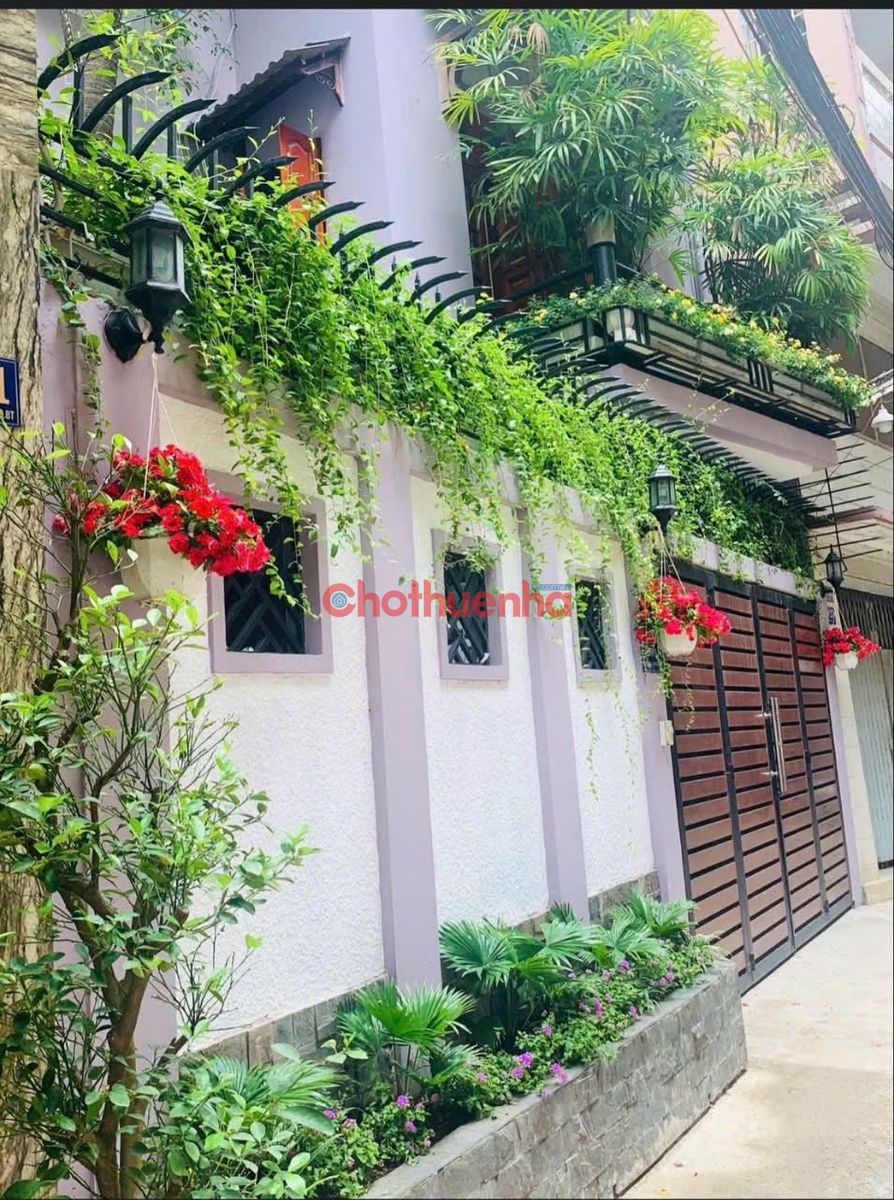 CHO THUÊ NHÀ NGUYÊN CĂN NGUYỄN CỬU VÂN GIÁP Q1 - NHÀ ĐẸP MỚI 