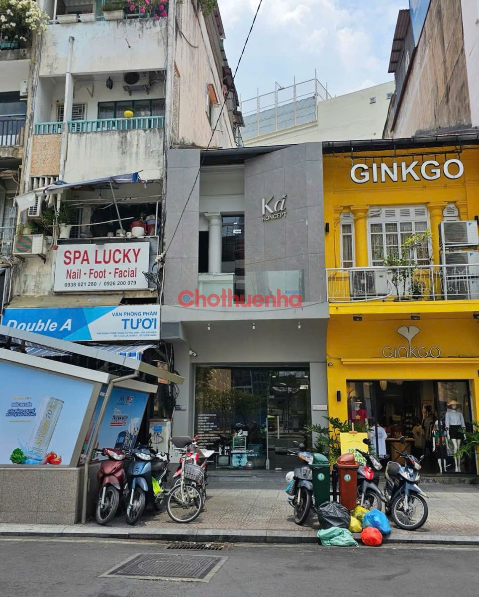 CHO THUÊ NHÀ MẶT TIỀN 12 LÊ LỢI, PHƯỜNG BẾN NGHÉ, QUẬN 1