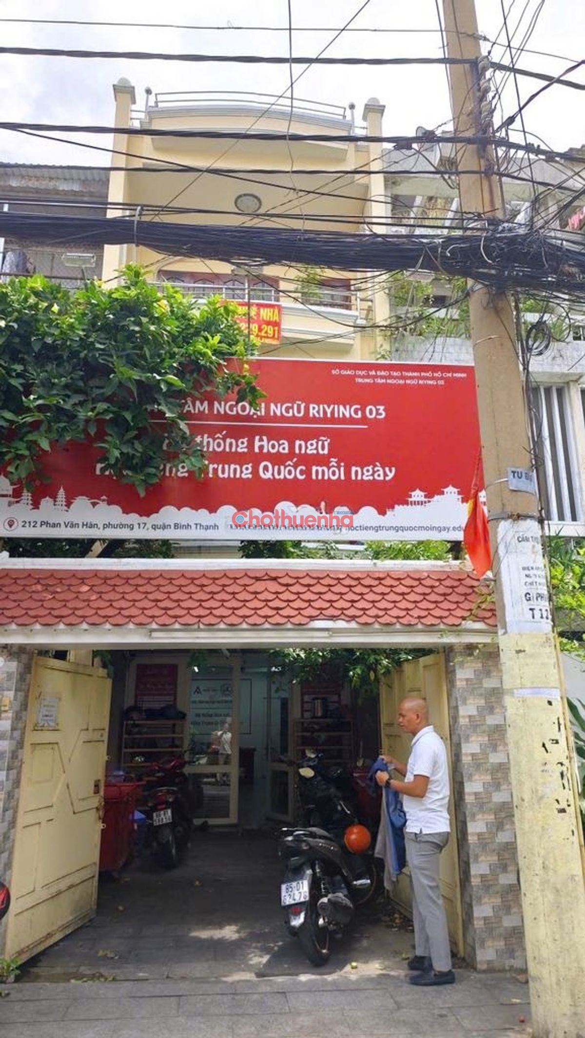 Cho thuê nhà nguyên căn đường Phan Văn Hân, Phường 17, Bình Thạnh.