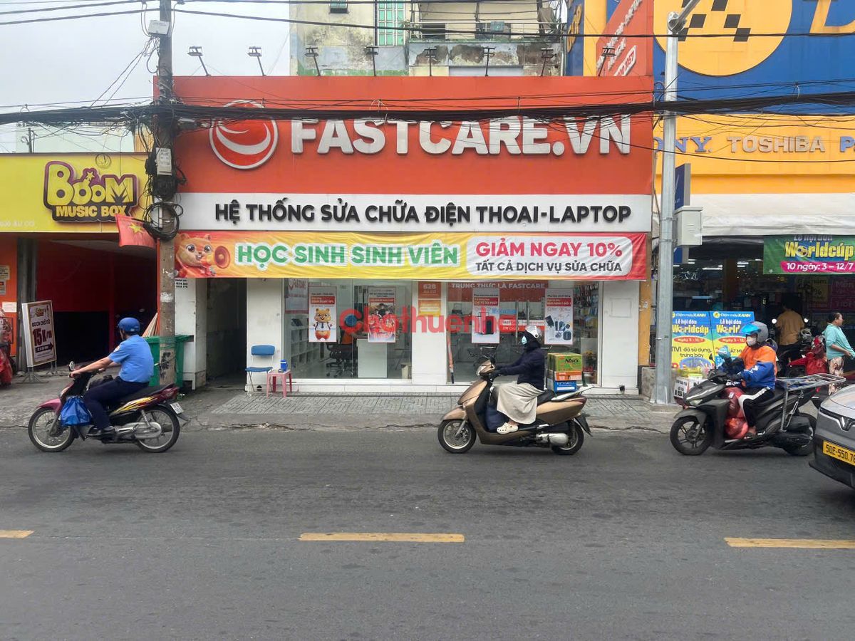 Cho thuê mặt bằng tại mặt tiền Âu Cơ, Phường 10, Quận Tân Bình, DT : 7x20m