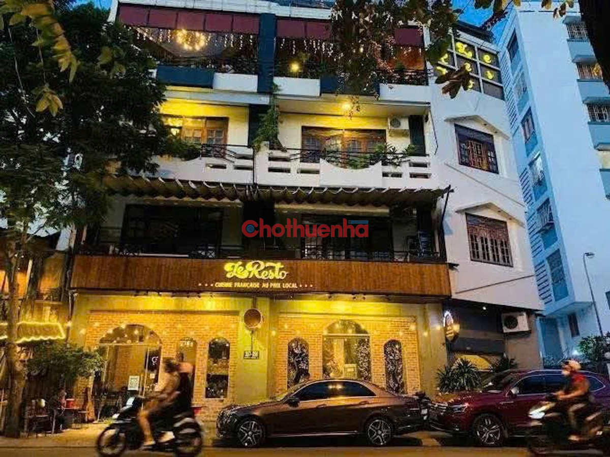 Cho thuê nhà mặt tiền Hoàng Sa, phường Tân Định, Quận 1
