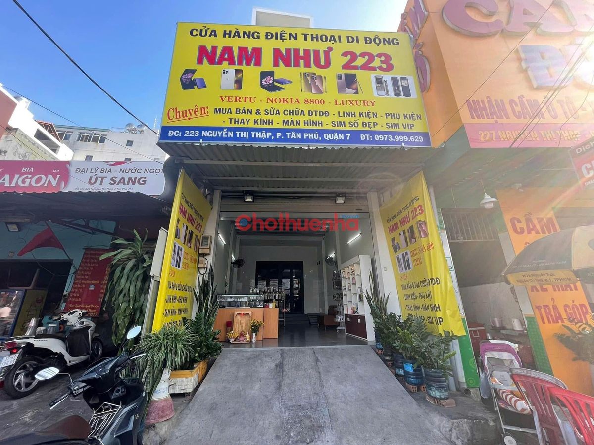 CHO THUÊ NHÀ MẶT TIỀN NGUYỄN THỊ THẬP QUẬN 7, THANG MÁY, 1 TRỆT 4 LẦU, GIÁ 150 TRIỆU
