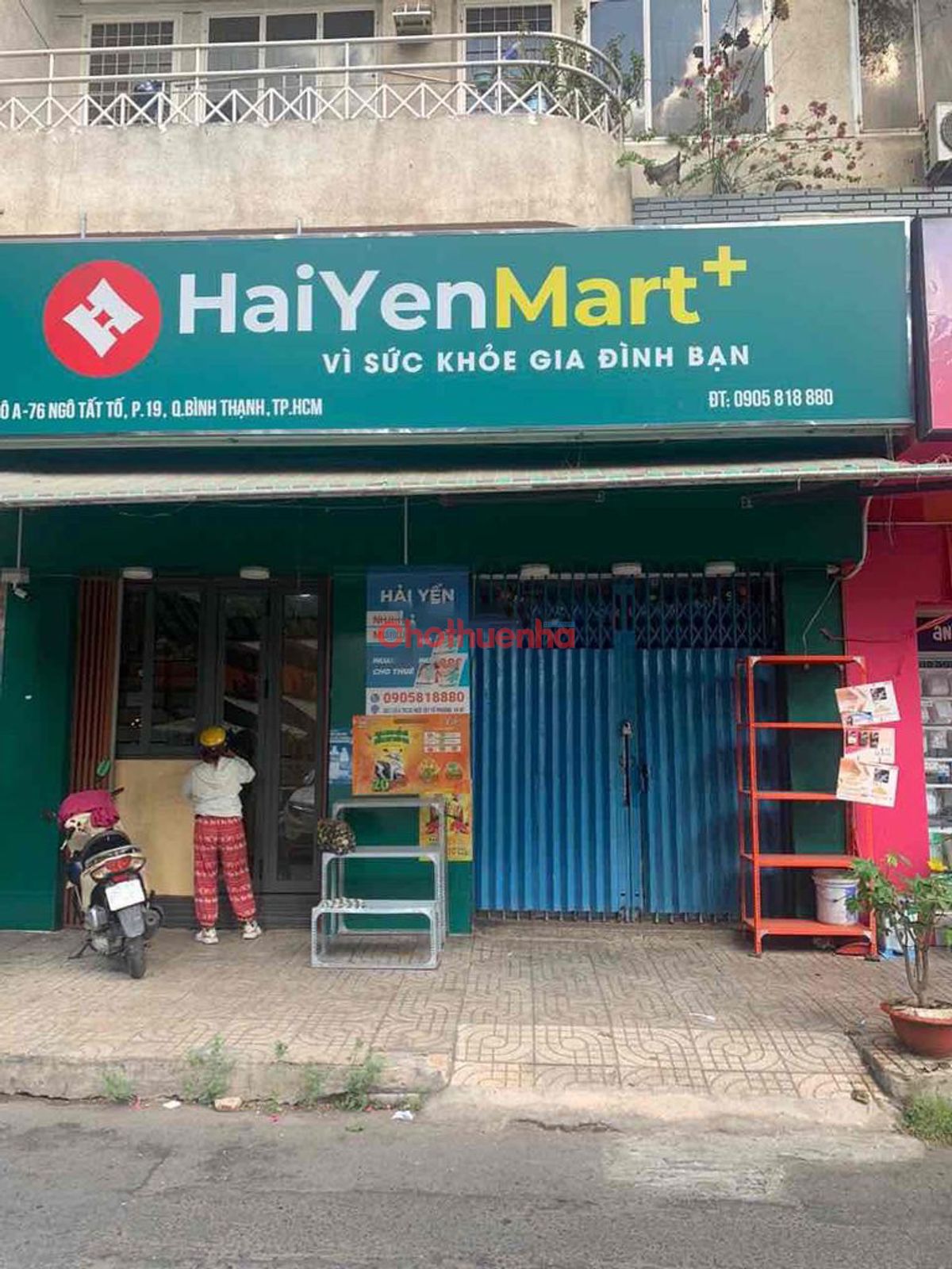 Cho thuê mặt bằng  khu chu cư  Ngô Tất Tố, Phường 19, Quận Bình Thạnh, Tp Hồ Chí Minh