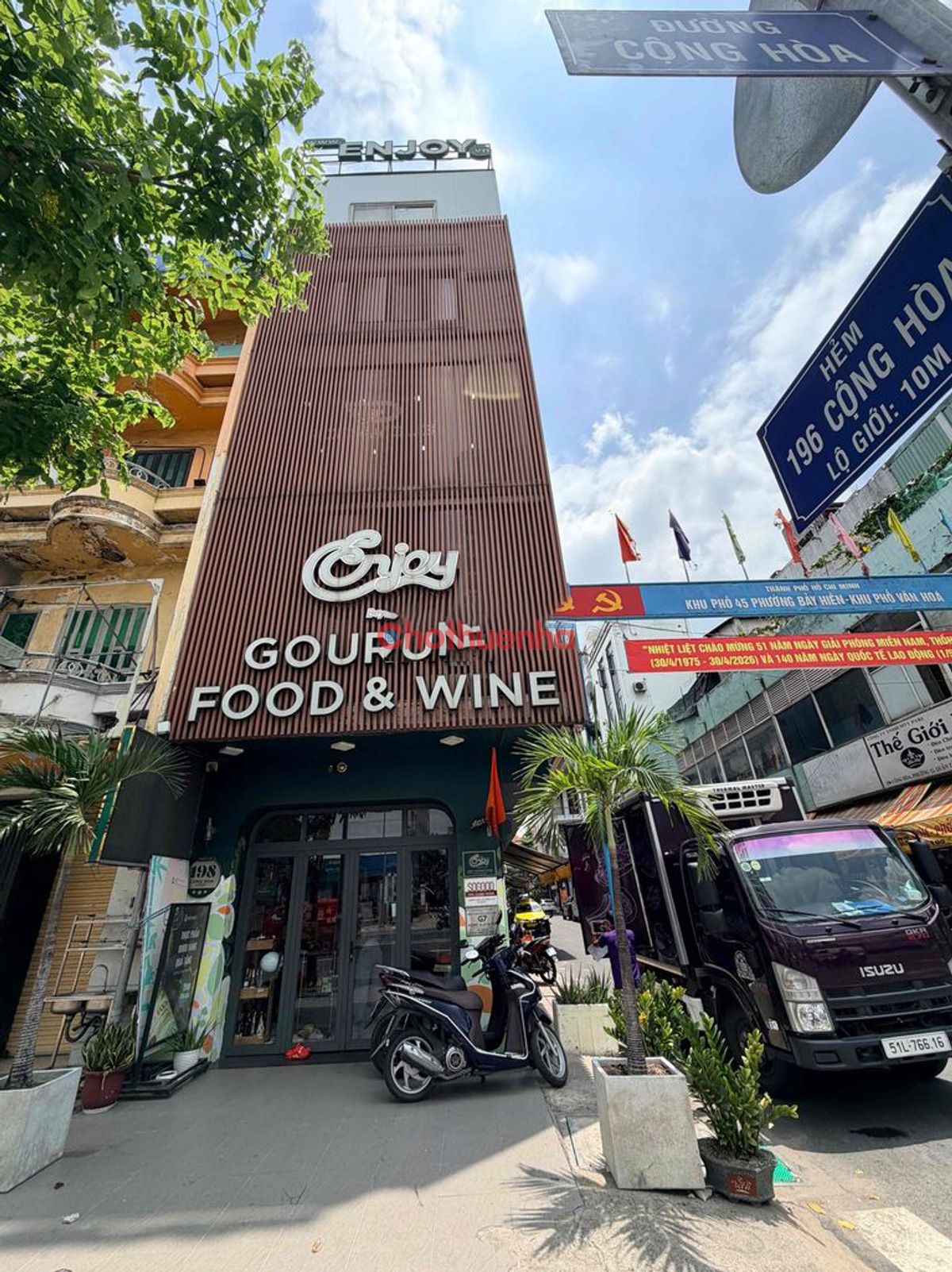 CHO THUÊ SÀN VĂN PHÒNG MẶT TIỀN 198 CỘNG HÒA, PHƯỜNG 12, QUẬN TÂN BÌNH
