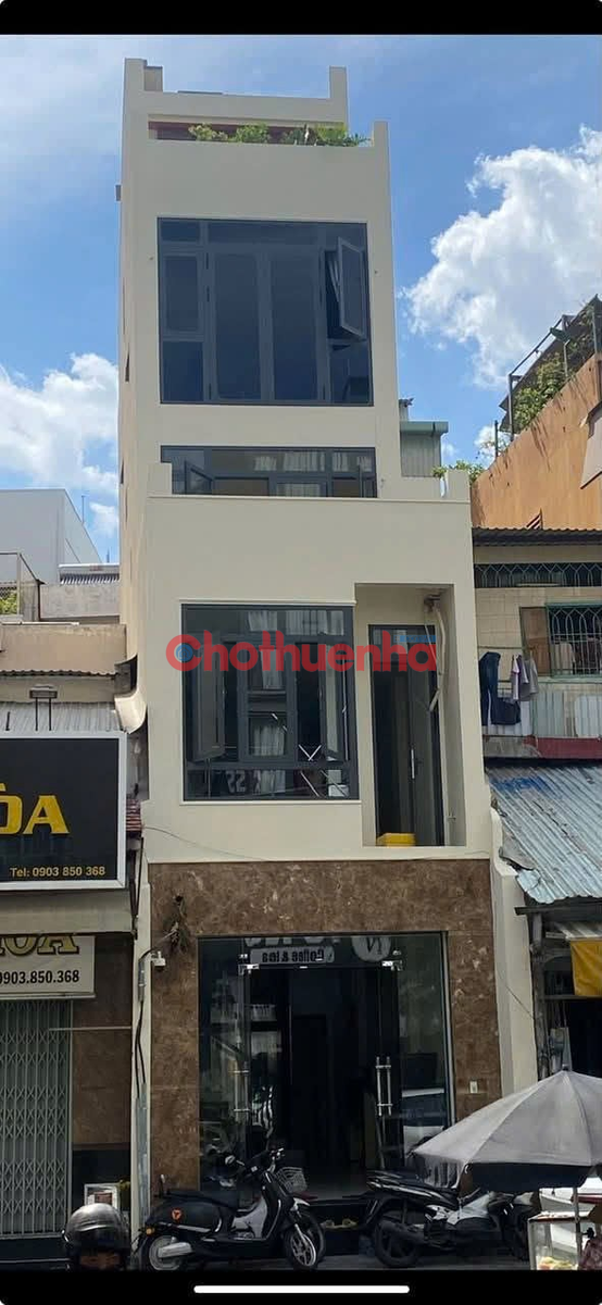 CHO THUÊ NHÀ MẶT TIỀN CÔ GIANG, PHƯỜNG CÔ GIANG, QUẬN 1 THANG MÁY, PCCC, 7 PHÒNG