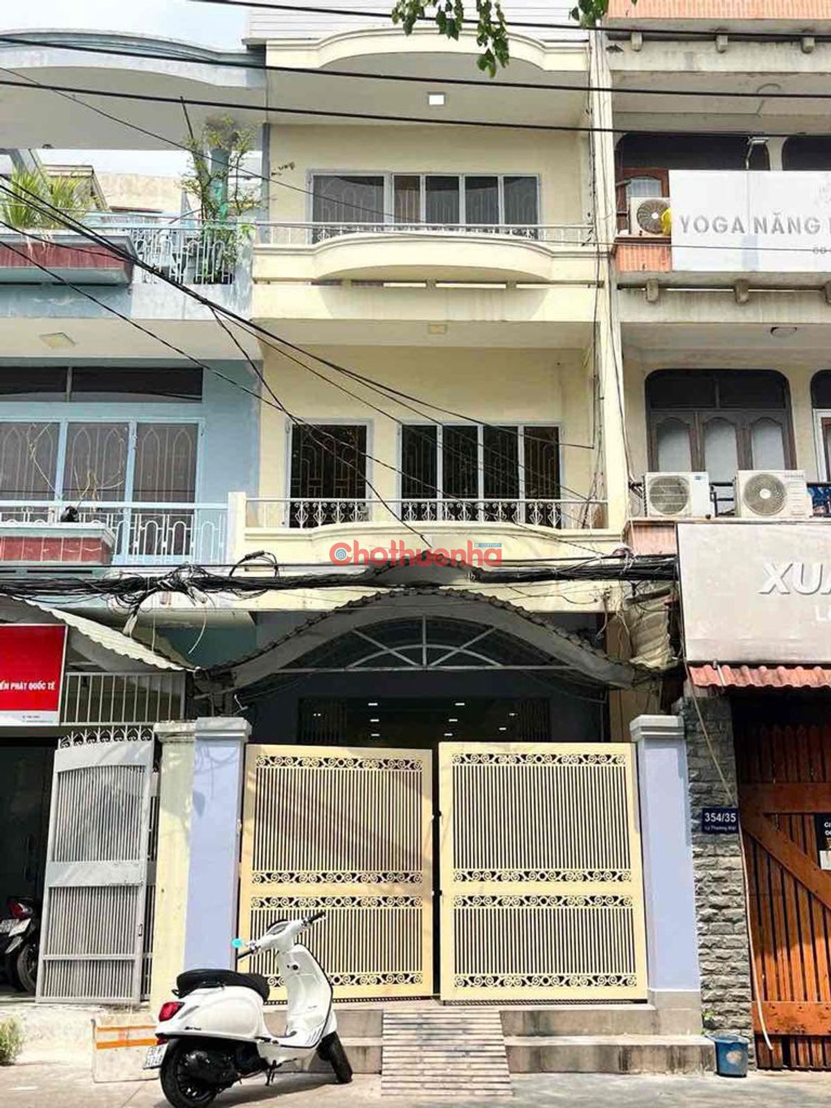 CHO THUÊ NHÀ NGUYÊN CĂN ĐƯỜNG LÝ THƯỜNG KIỆT - HẺM TẢI - 3 TẦNG 