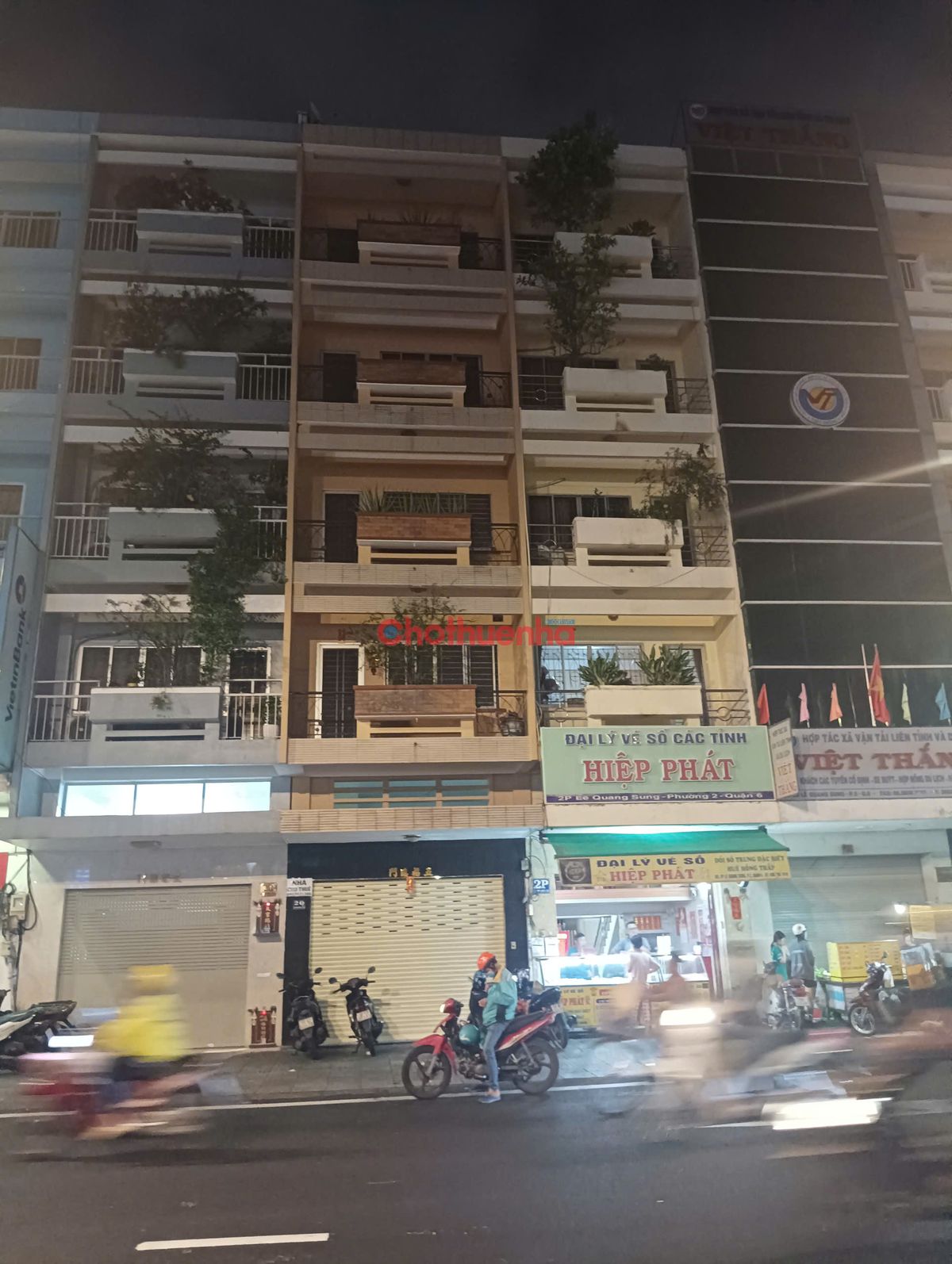 CHO THUÊ NHÀ MẶT TIỀN LÊ QUANG SUNG PHƯỜNG 6 QUẬN 6