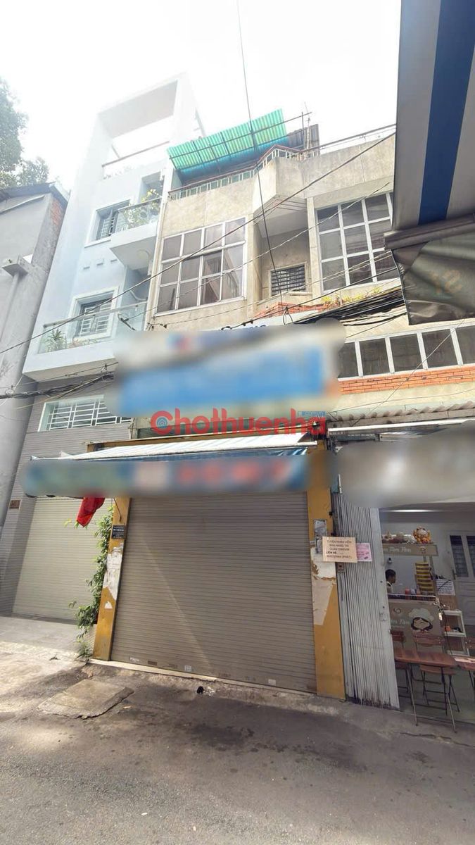 Cho thuê nhà nguyên căn đường Nguyễn Tri Phương - DT: 3.5x16m -
