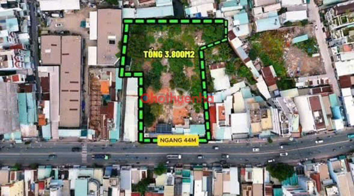 CHO THUÊ ĐẤT MẶT TIỀN HUỲNH TẤN PHÁT QUẬN 7 DIỆN TÍCH 3.500M² MẶT TIỀN 45M