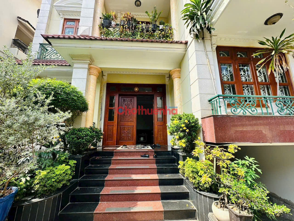 CHO THUÊ BIỆT THỰ SÂN VƯỜN KDC TÂN QUY ĐÔNG QUẬN 7 462M² NHẬN KHÁCH NƯỚC NGOÀI