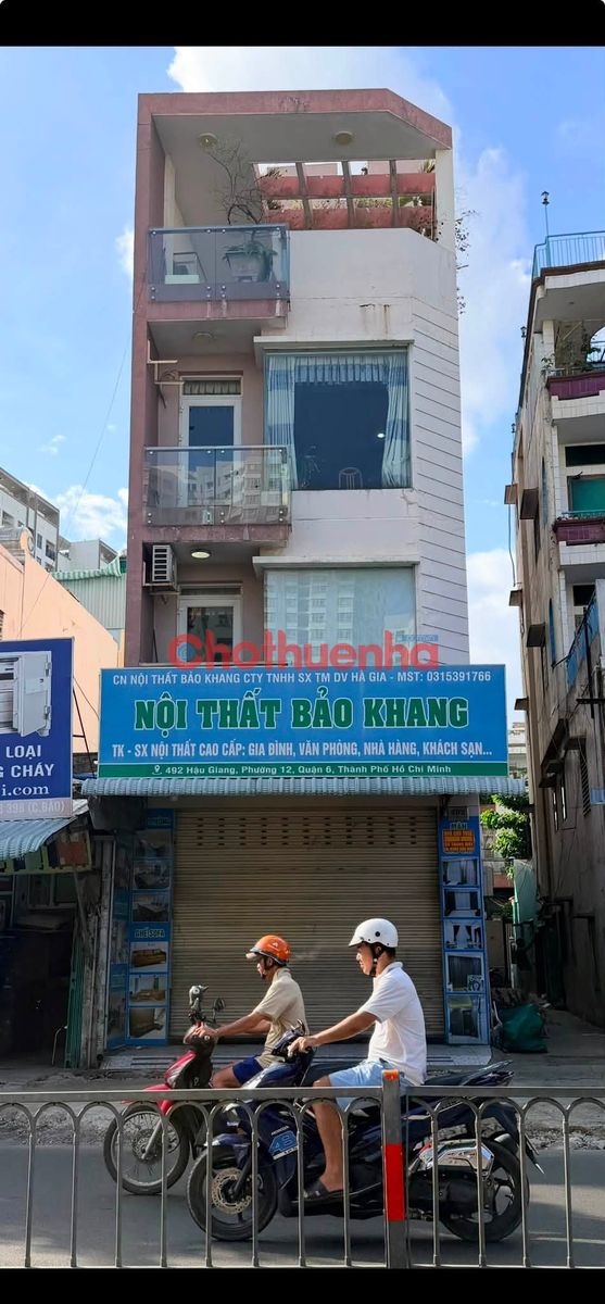 MẶT TIỀN HẬU GIANG – VỊ TRÍ ĐẸP, NHÀ RỘNG, CÓ THANG MÁY